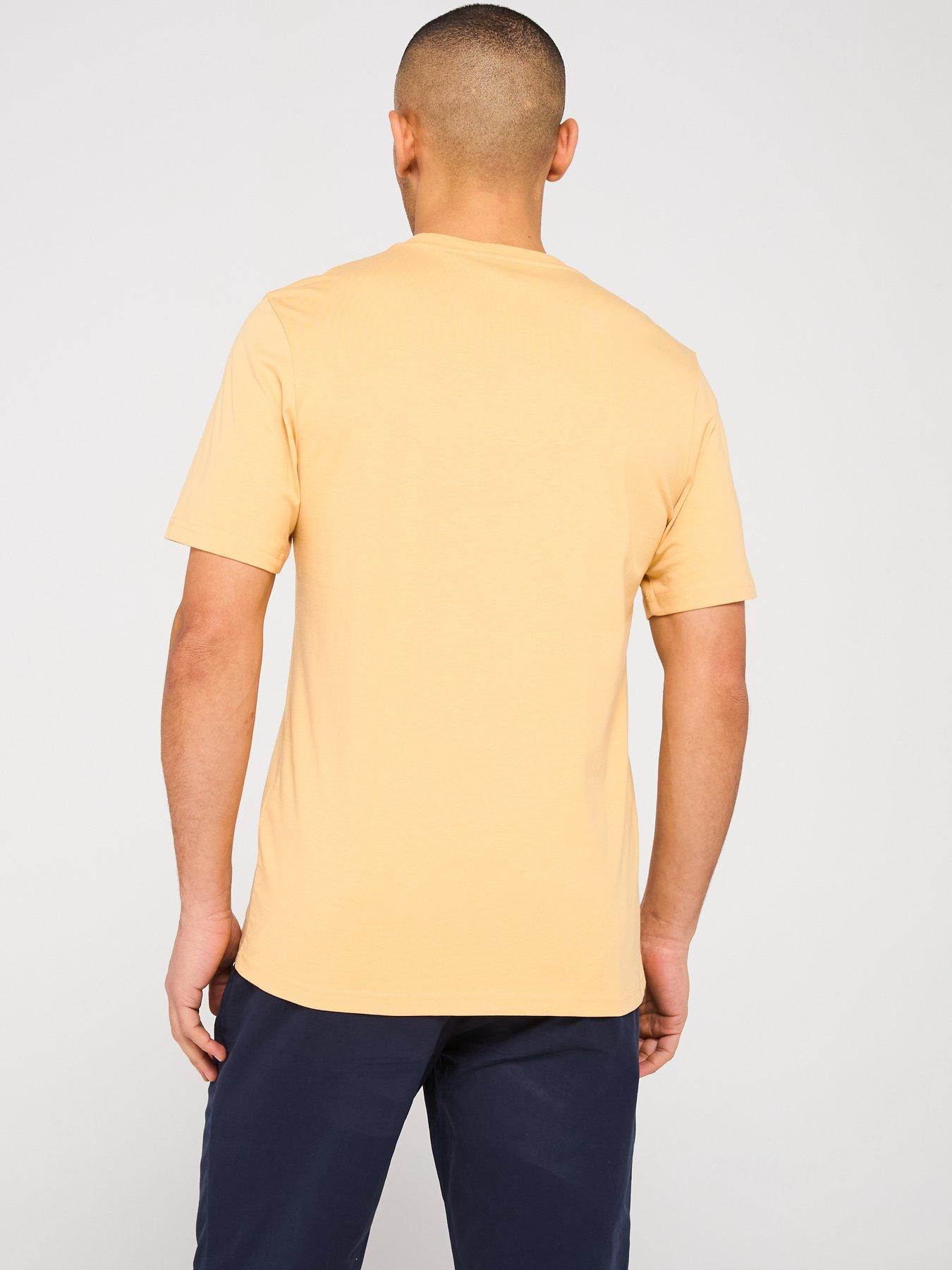  image of lyle-scott-plain-t-shirt-orange