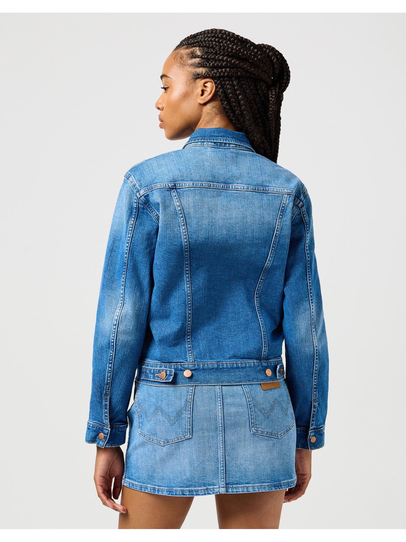  image of wrangler-heritage-denim-jacket-blue
