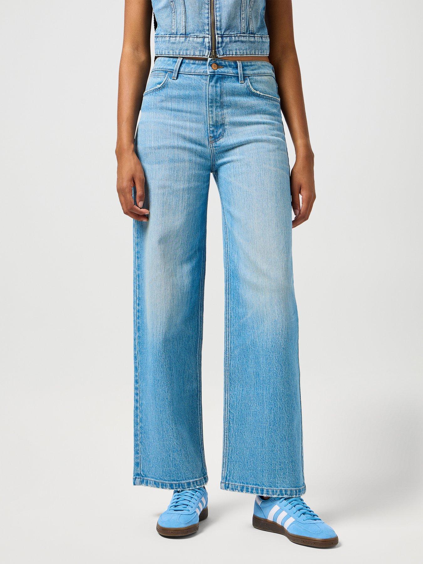  image of wrangler-loose-straight-jean--blue