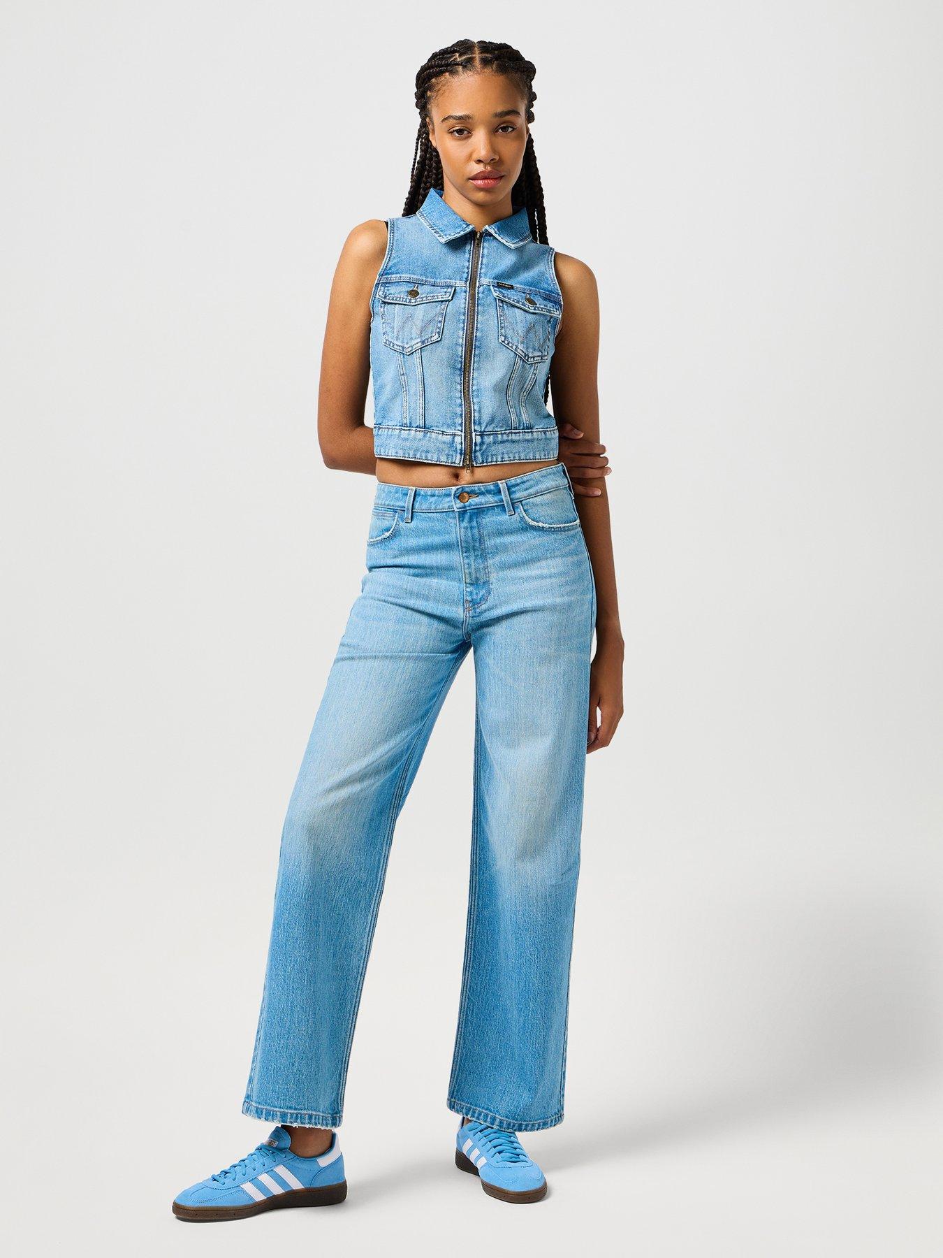  image of wrangler-loose-straight-jean--blue