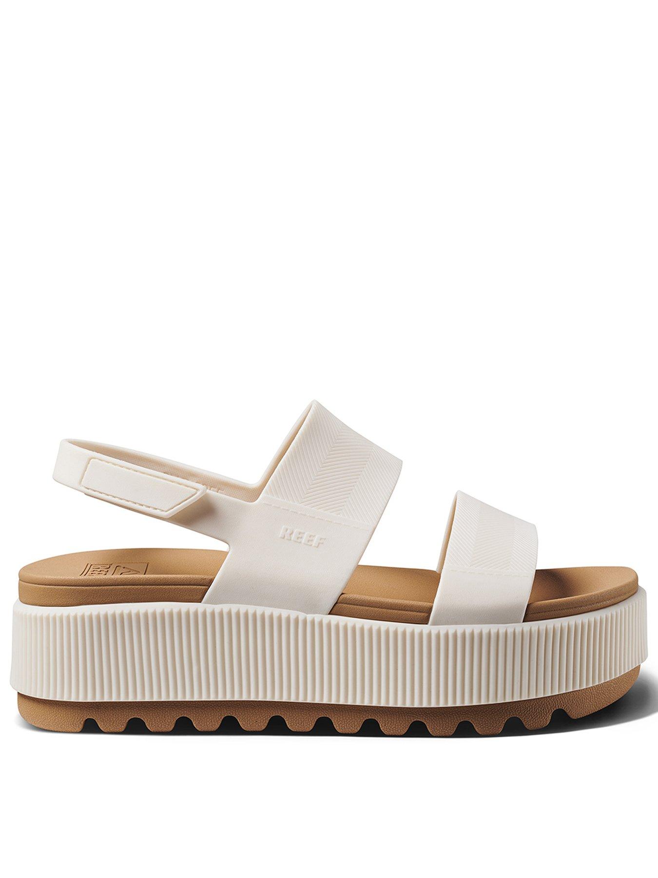 Reef Water Vista Higher Sandals - White