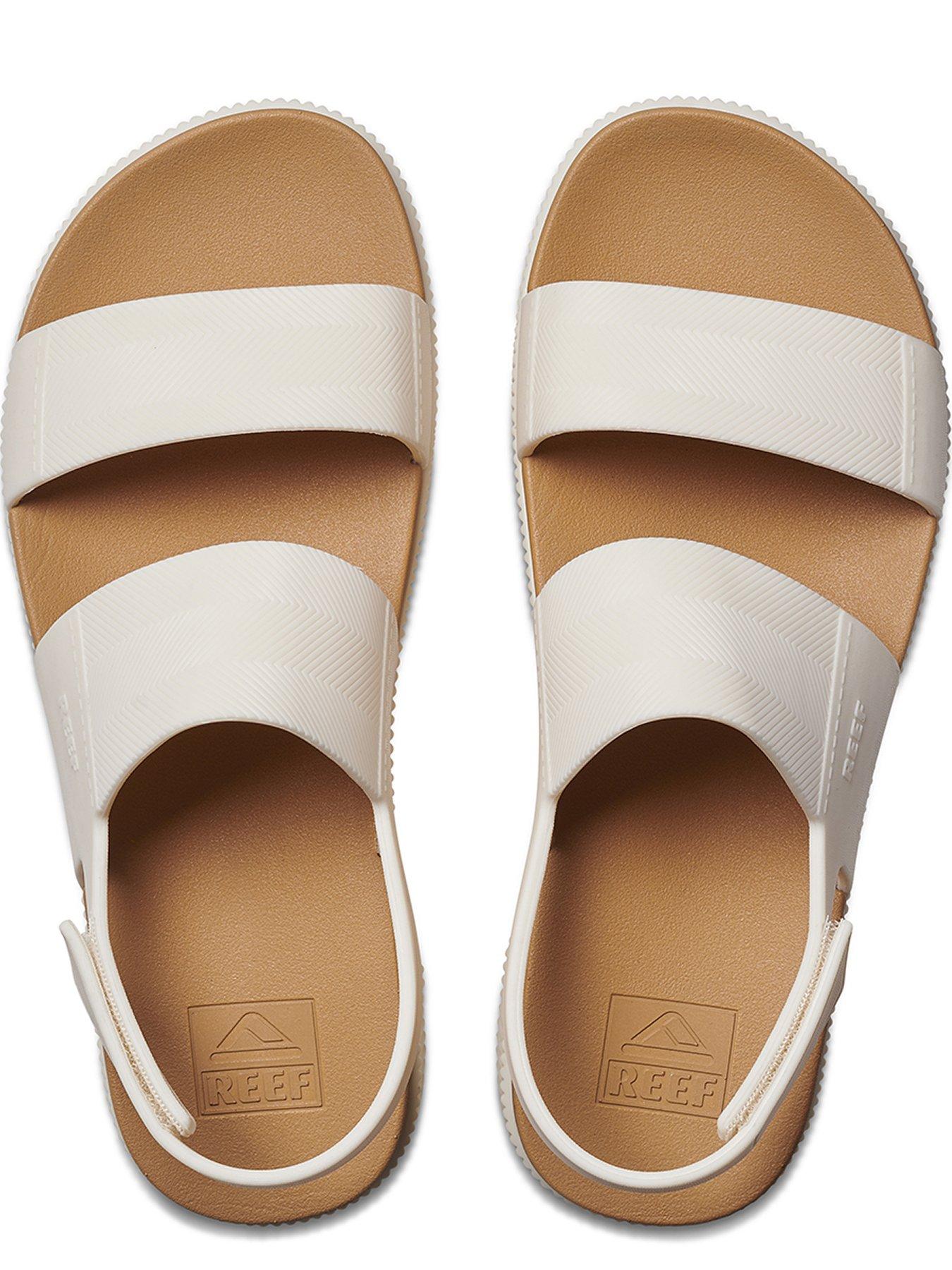Image 4 of 6 of Reef Water Vista Higher Sandals - White