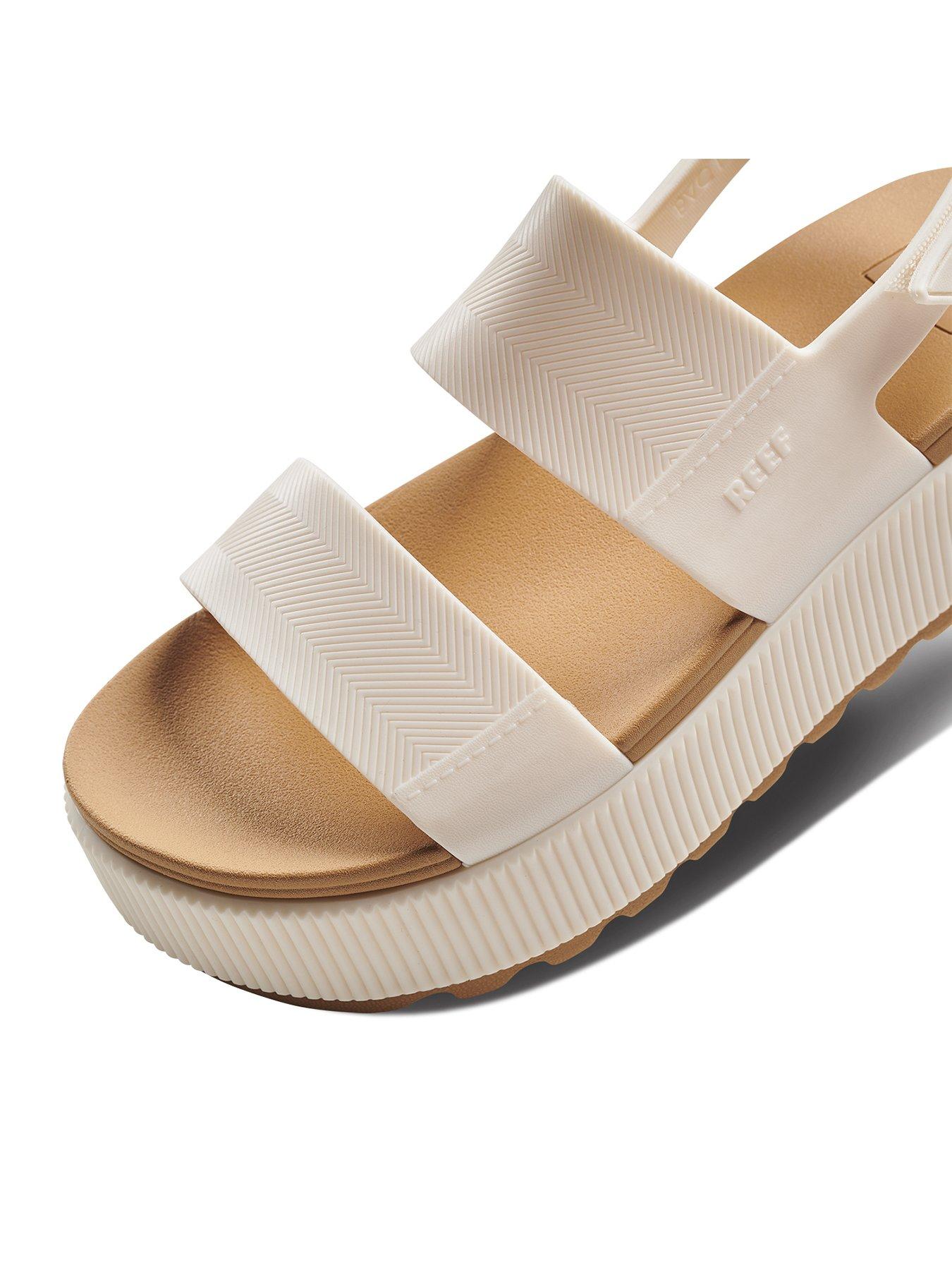 Image 6 of 6 of Reef Water Vista Higher Sandals - White
