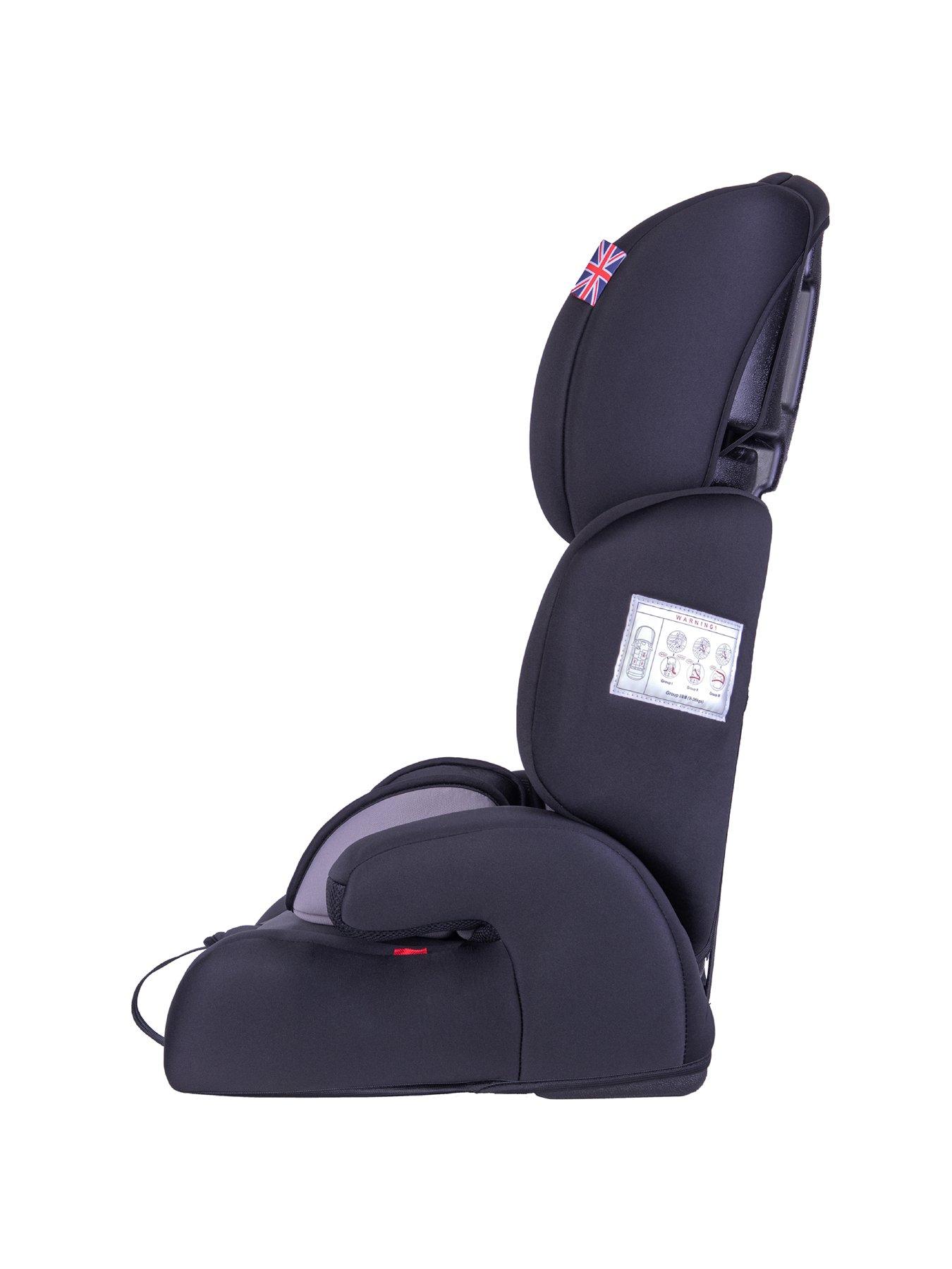 Image 2 of 6 of Cozy N Safe Logan Group 1/2/3 Child Car Seat - Black/Grey