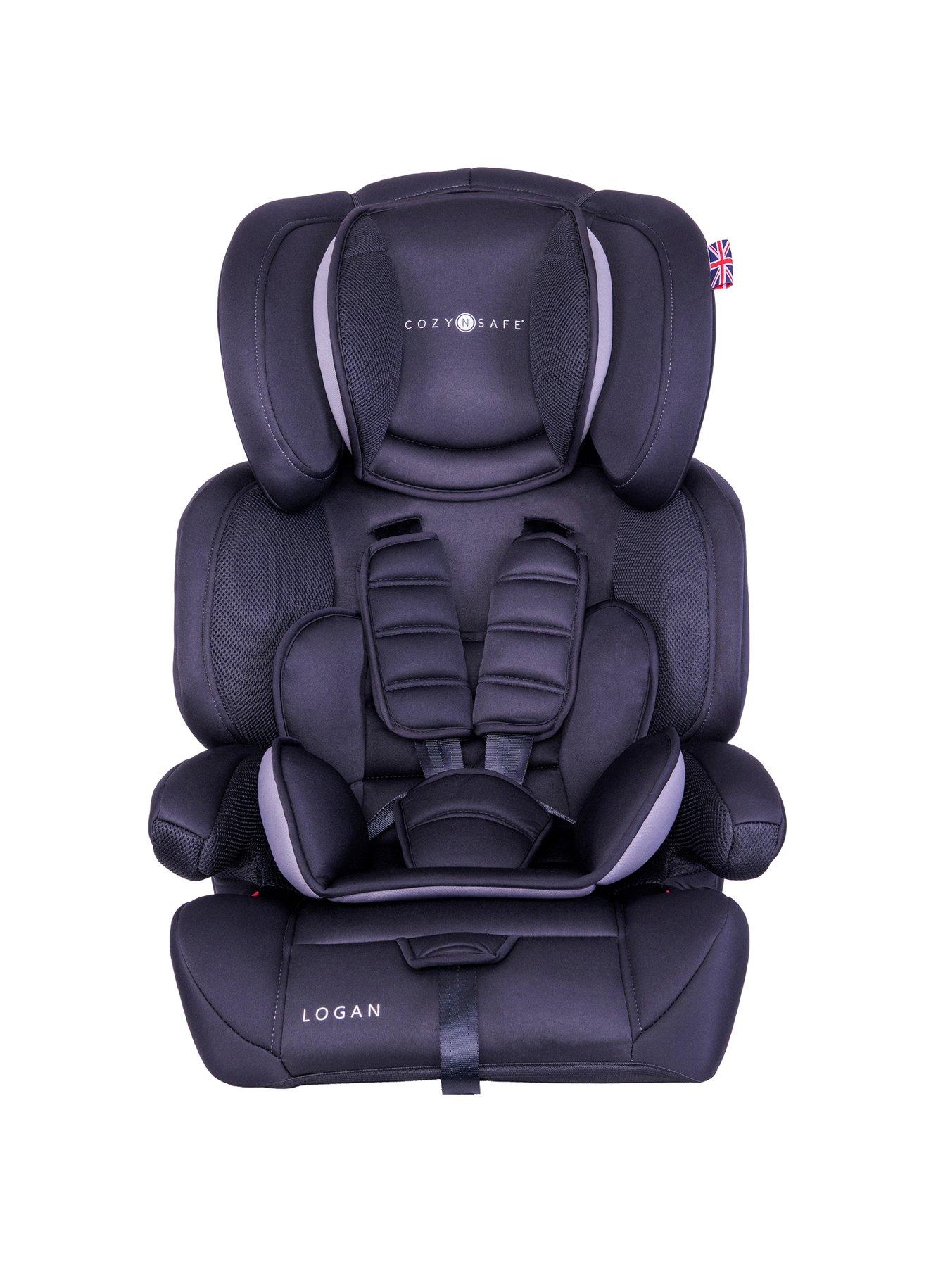 Image 5 of 6 of Cozy N Safe Logan Group 1/2/3 Child Car Seat - Black/Grey