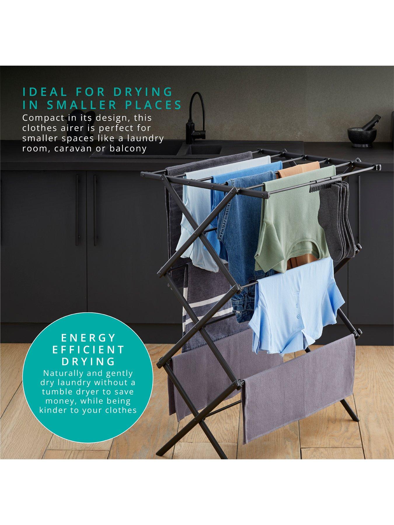  image of swan-stealth-ultra-compact-concertina-airer