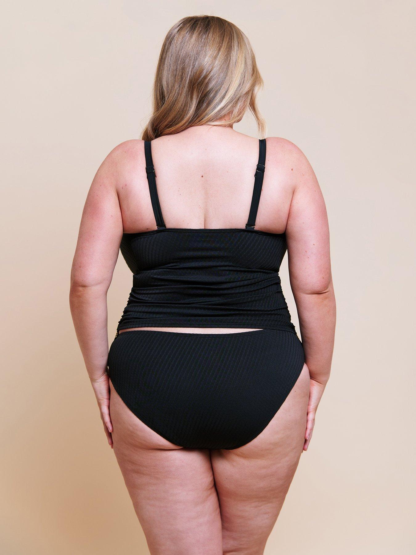  image of curvy-kate-jet-set-bikini-brief-black