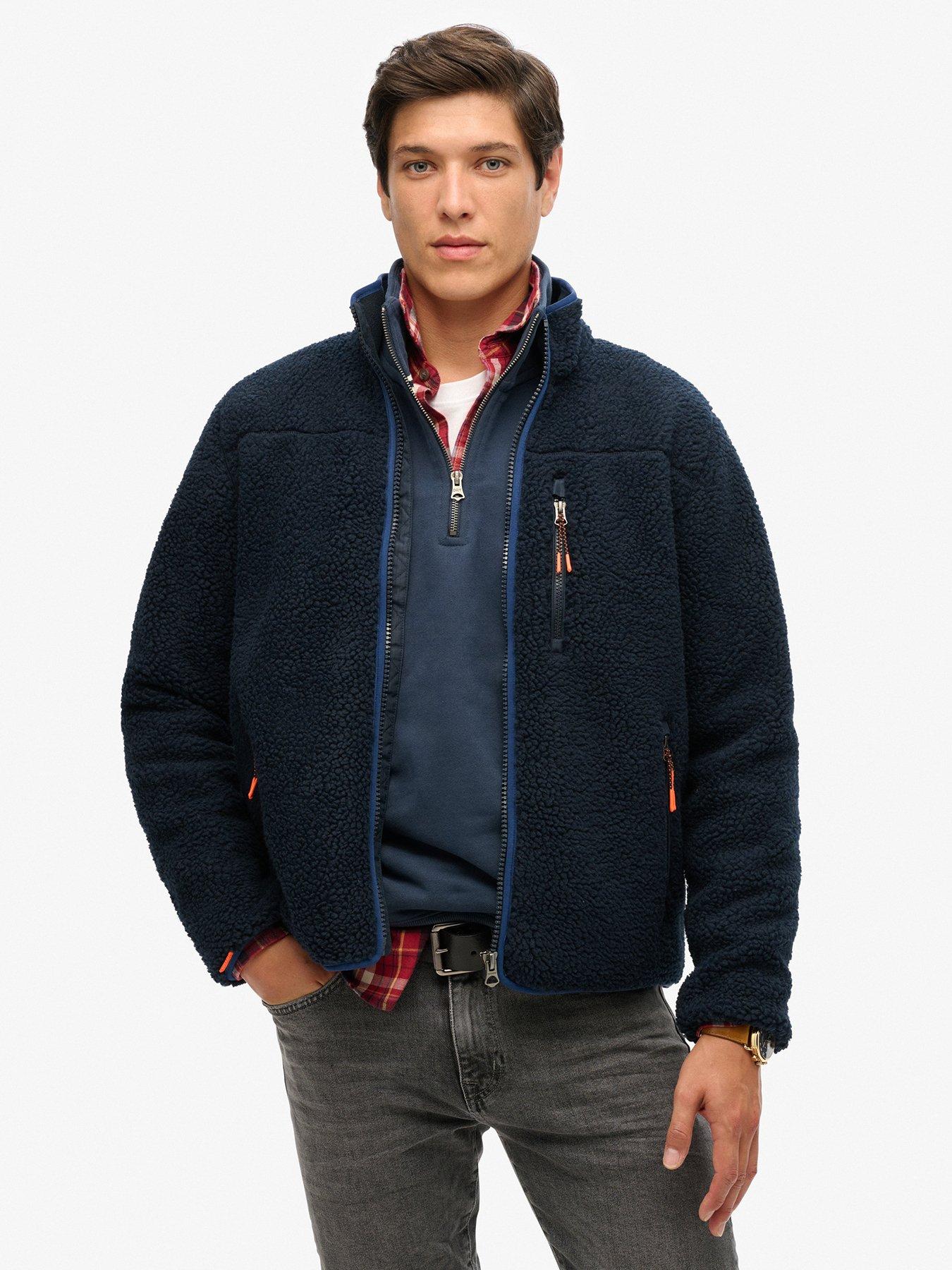 Image 1 of 6 of Superdry Outdoor Full Zip Fleece Jacket
