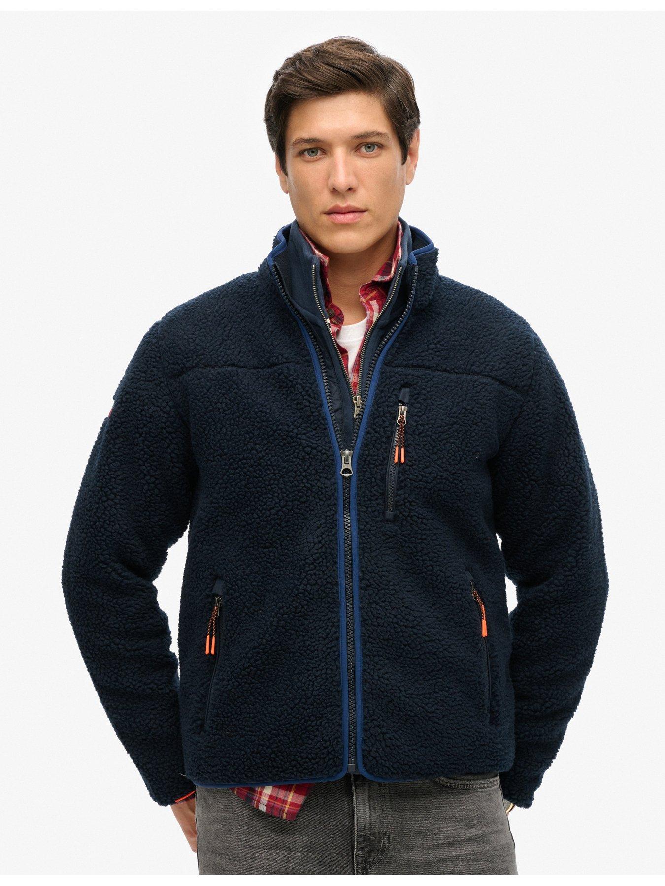 Image 4 of 6 of Superdry Outdoor Full Zip Fleece Jacket