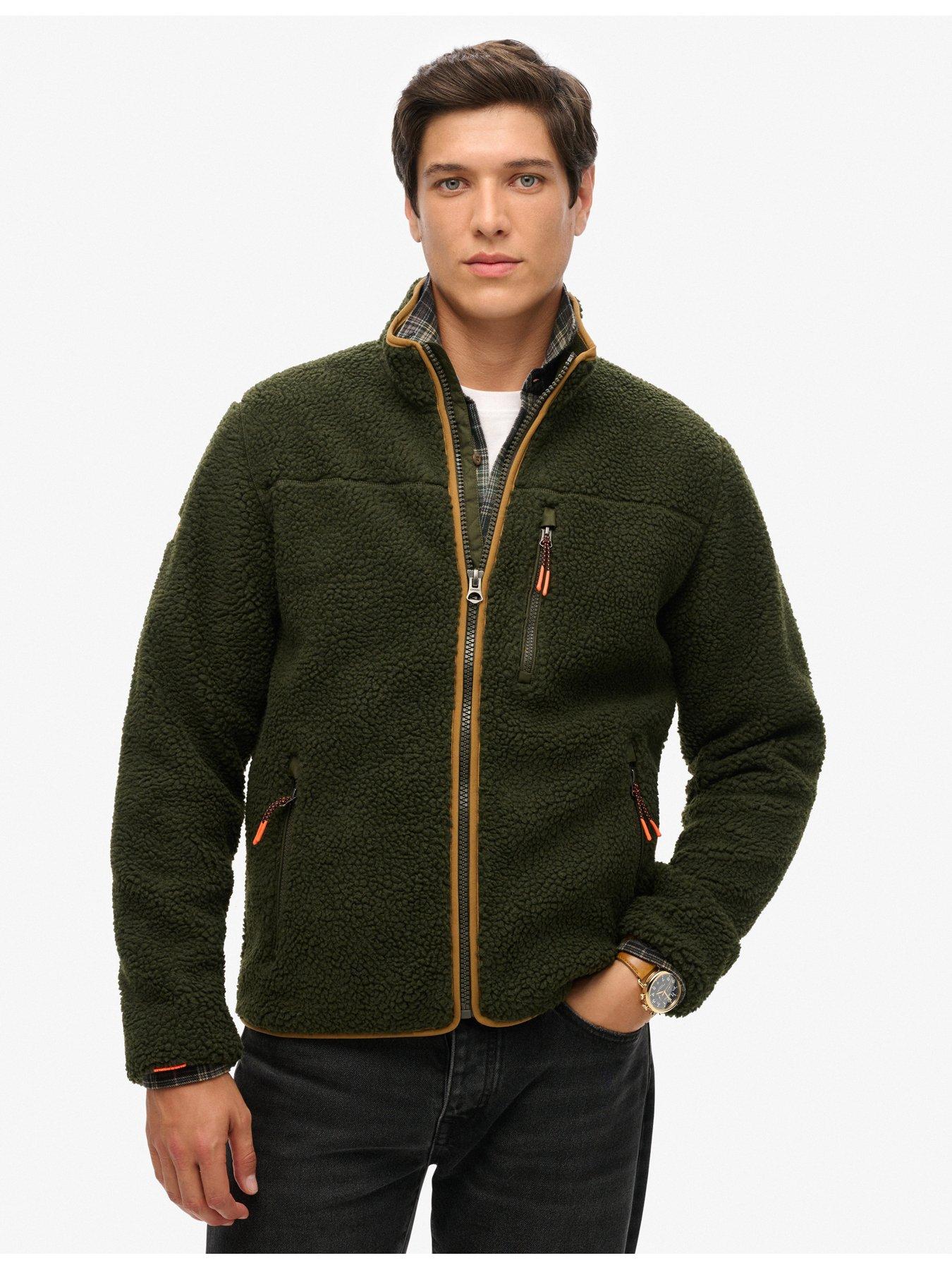 Image 4 of 5 of Superdry Outdoor Full Zip Fleece Jacket