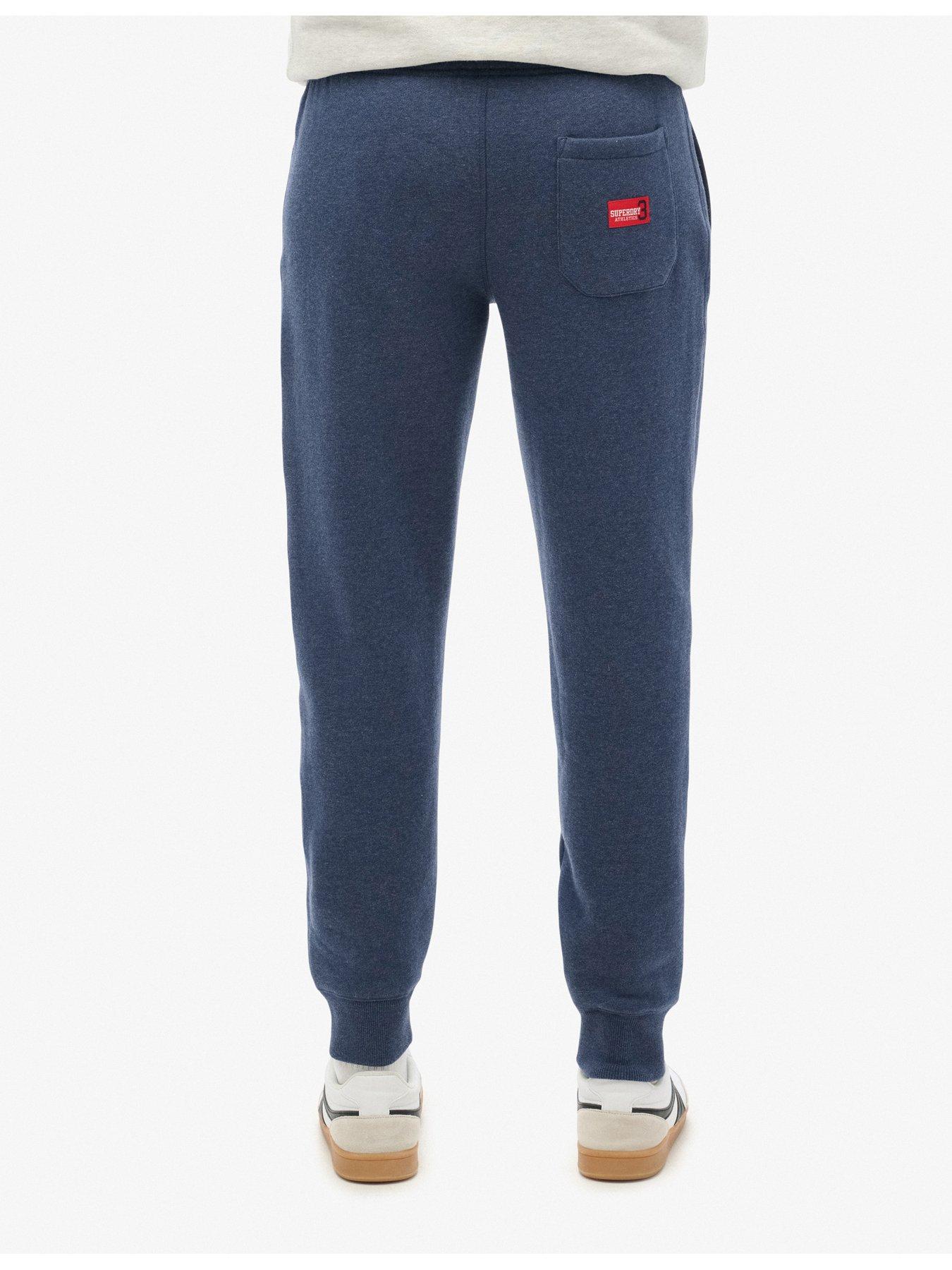  image of superdry-essential-logo-joggers-navy
