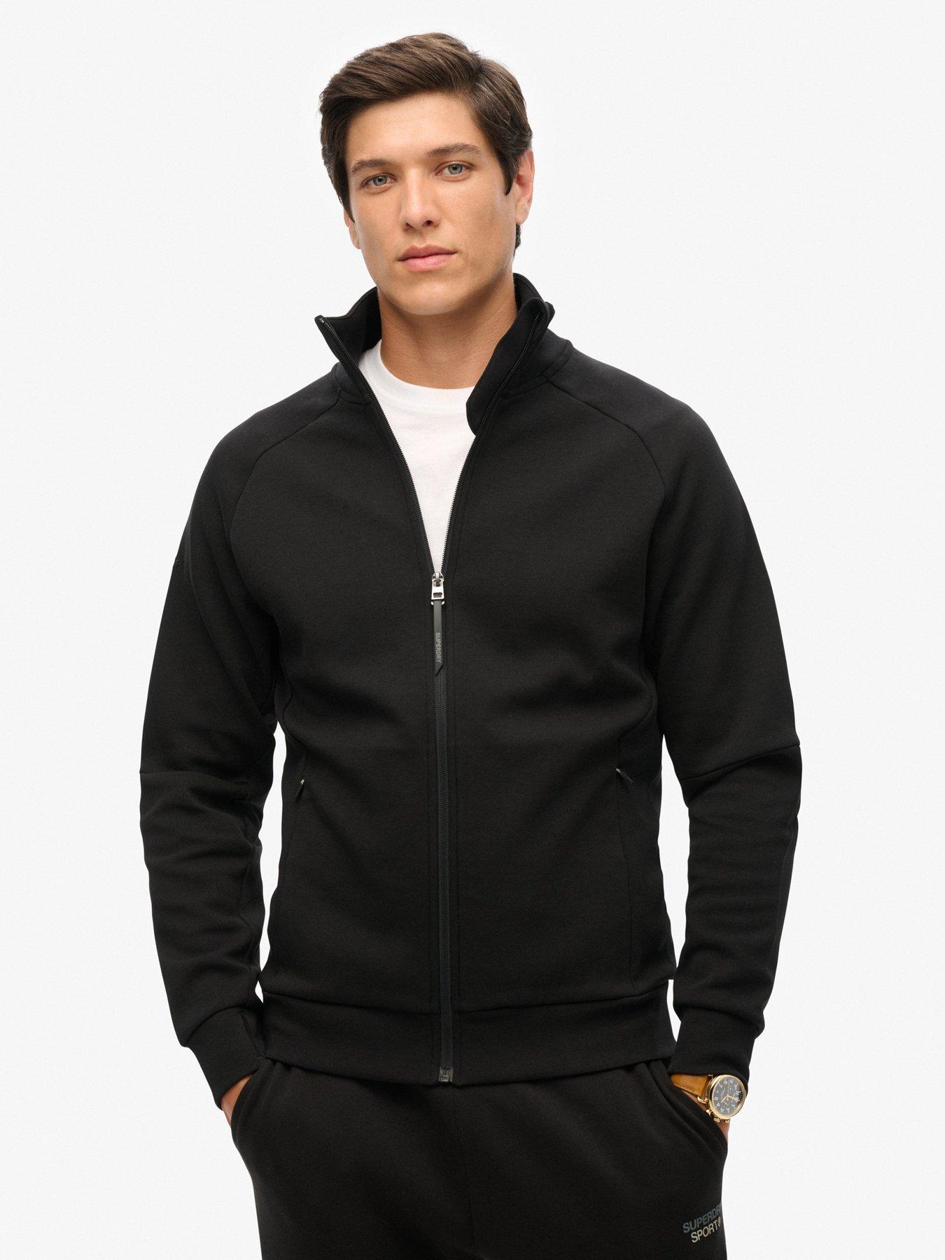  image of superdry-code-tech-track-top-black
