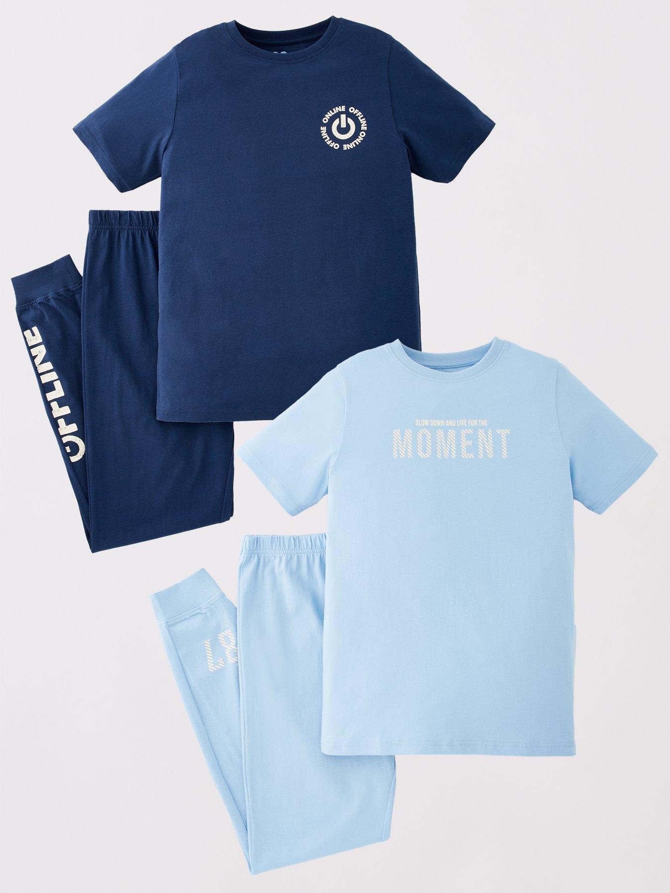 undefined Boys Gaming 2 Pack Pyjamas - Multi