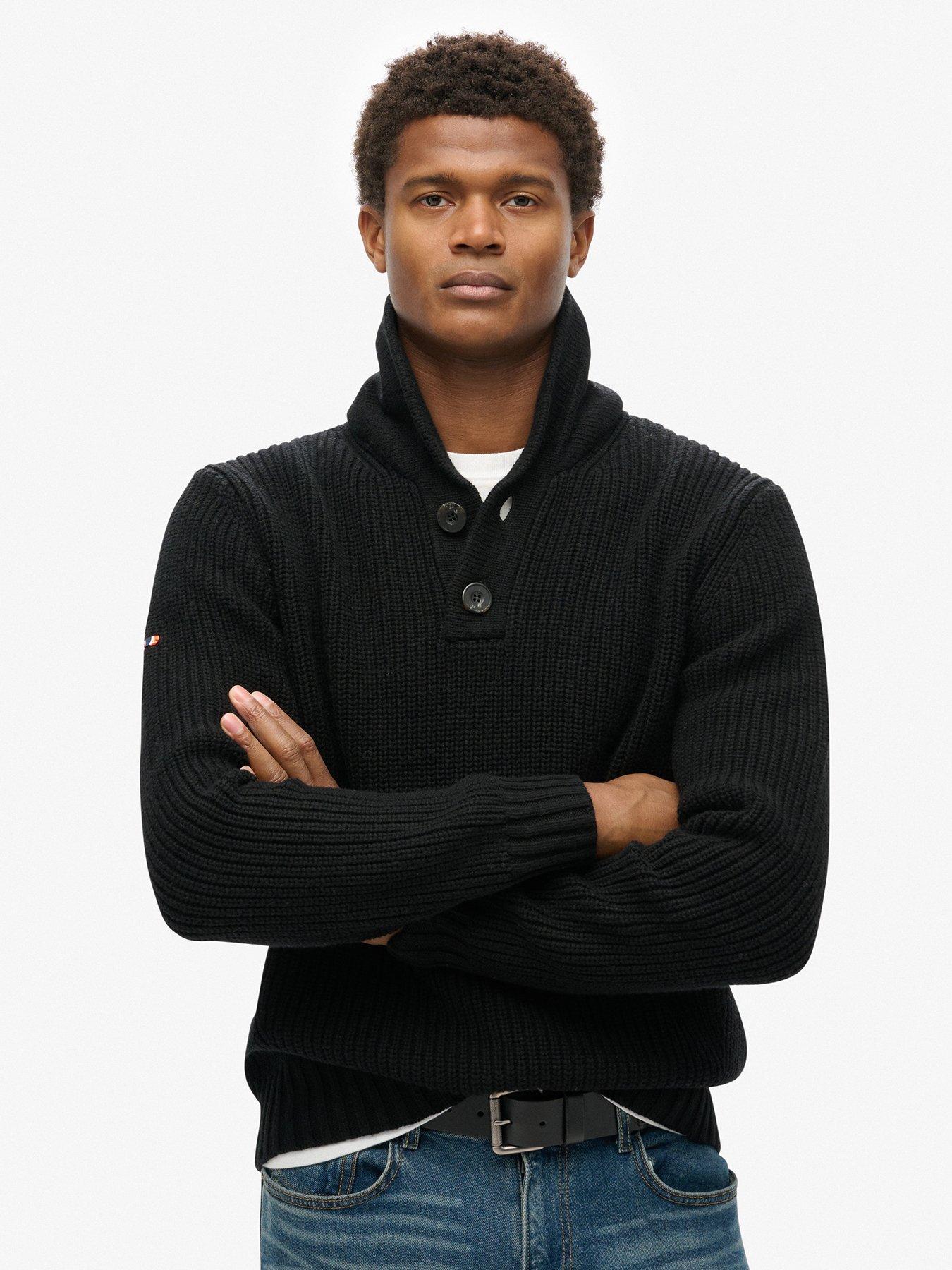 superdry-shawl-collar-knitted-jumper-black