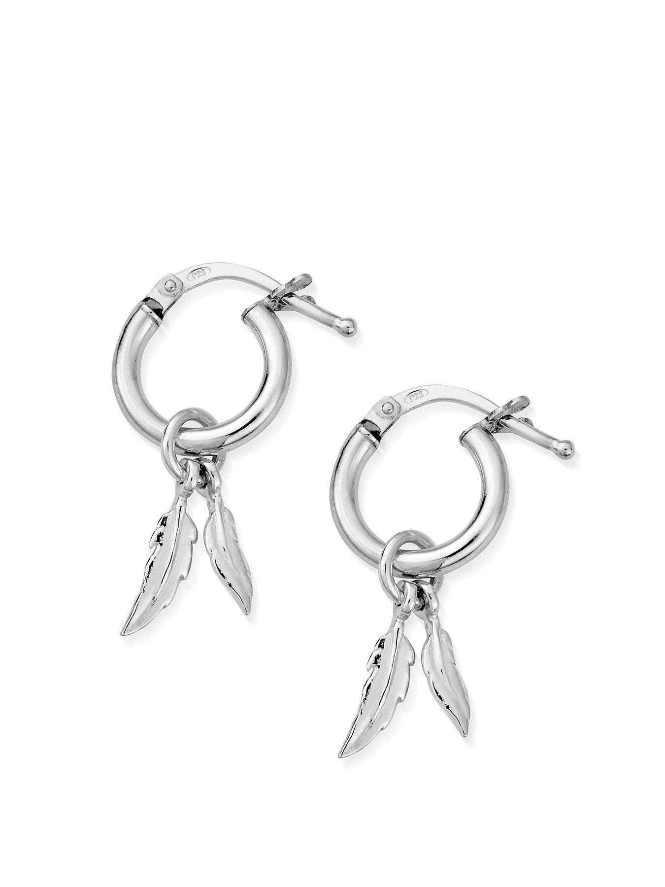 chlobo-double-feather-small-hoops