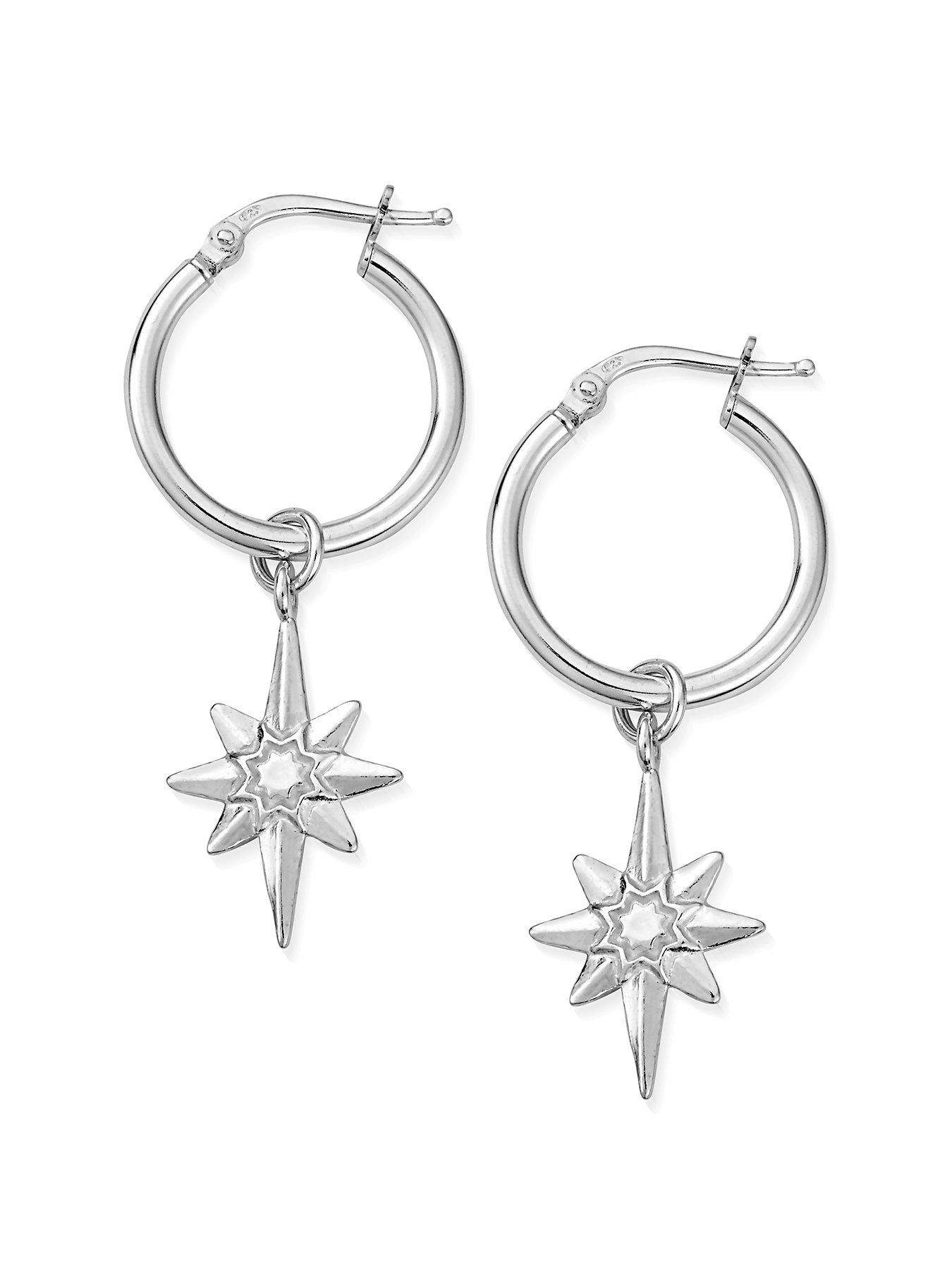 undefined Lucky Star Hoops
