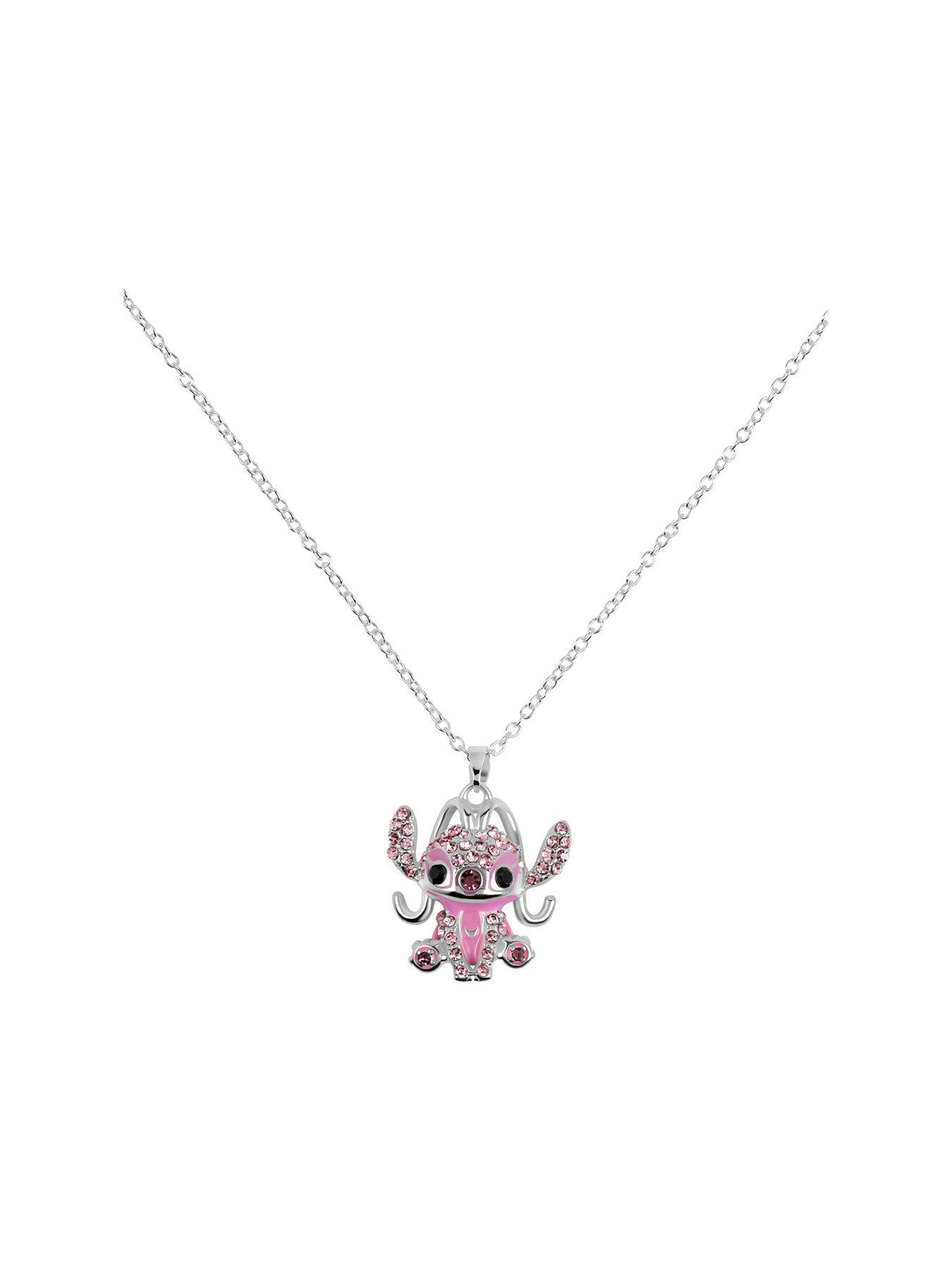 Disney Angel Stone Set Pendant Necklace