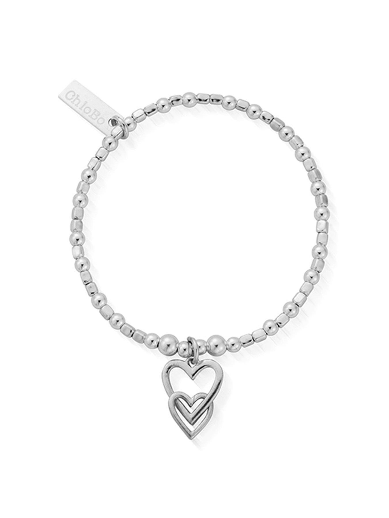 chlobo-childrens-mini-cube-interlocking-love-heart-bracelet