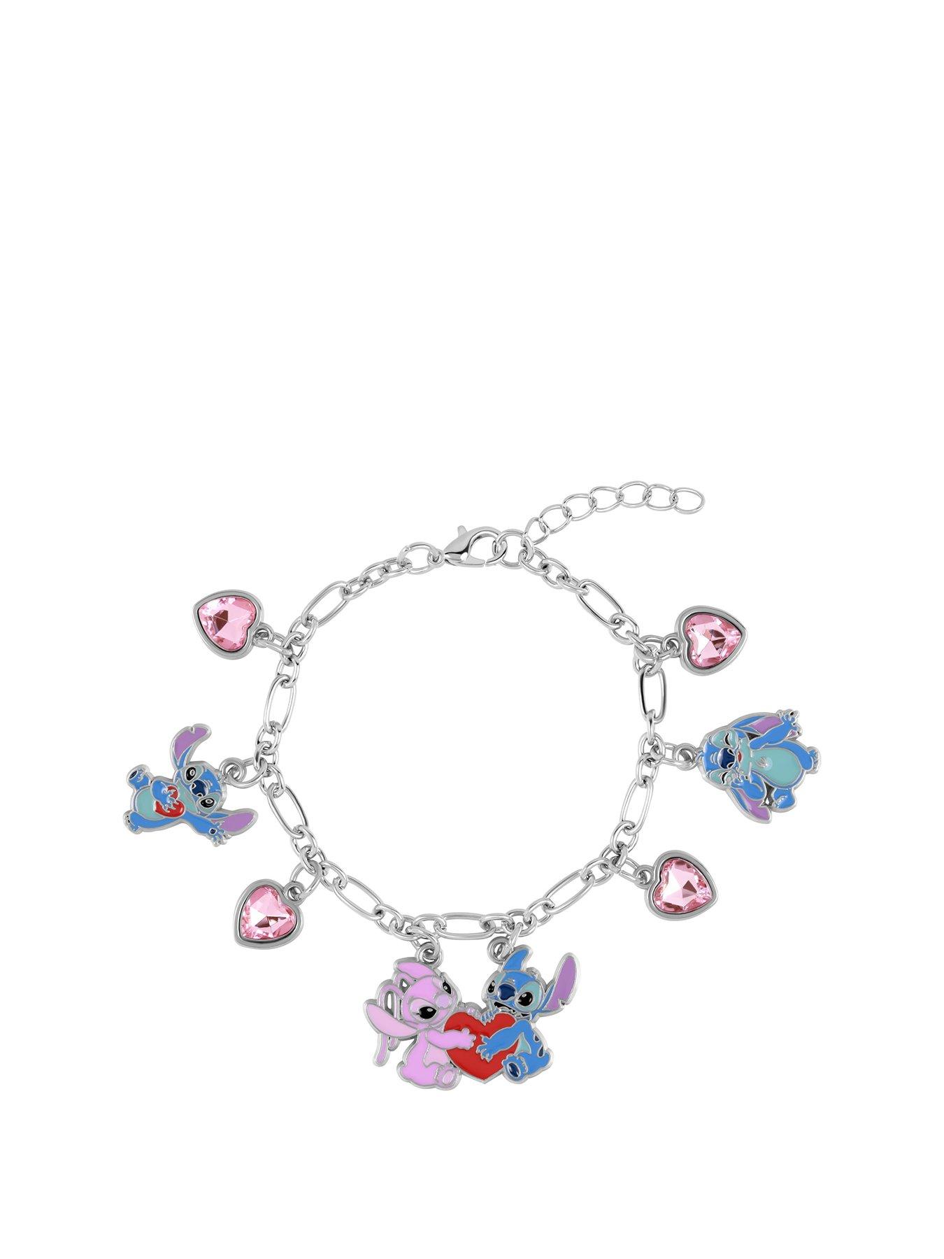 Disney Stitch  &  Angel Charm Bracelet