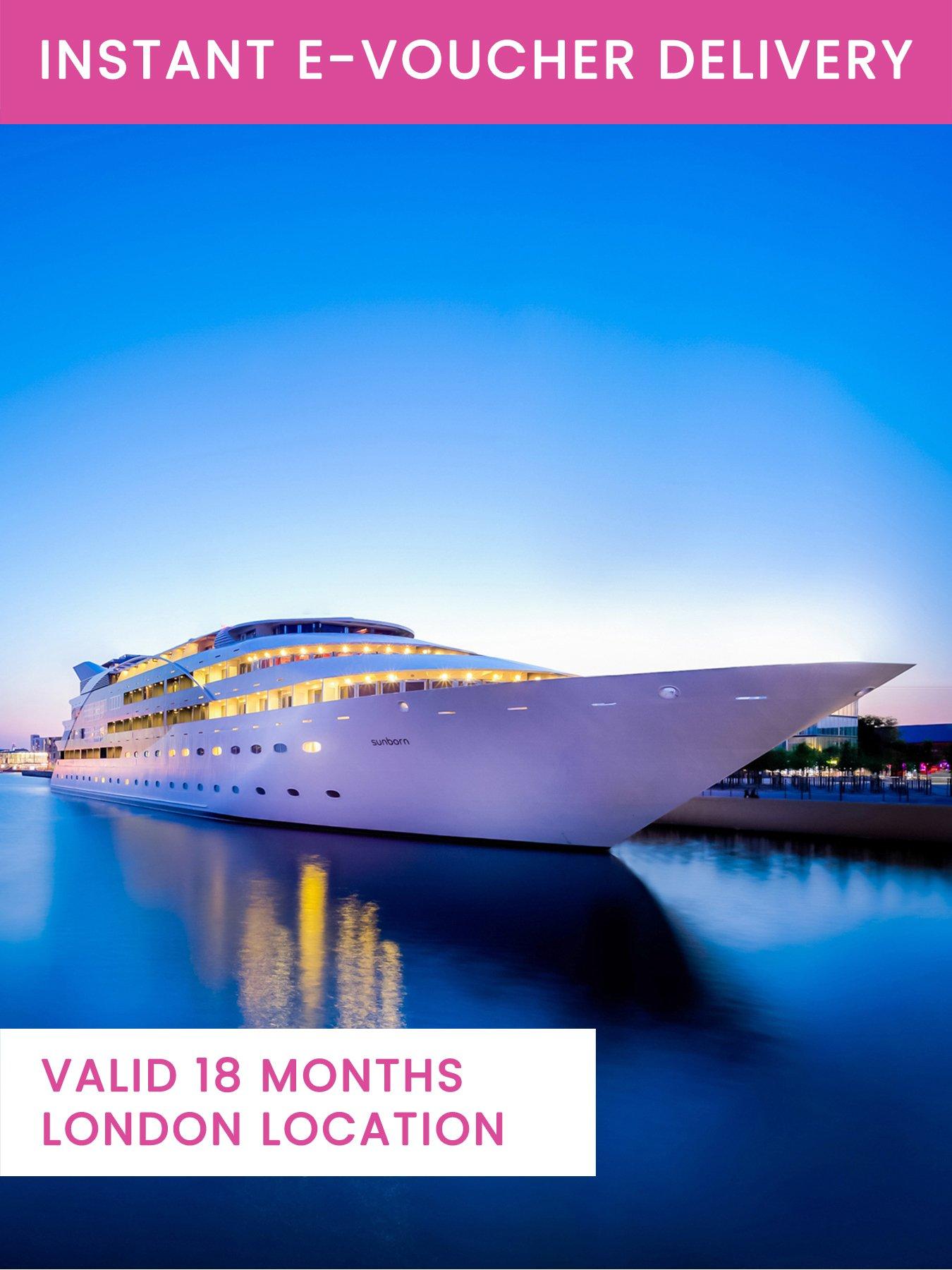 Activity Superstore Executive Yacht Overnight Stay with Dinner and Wine on the Sunborn For 2