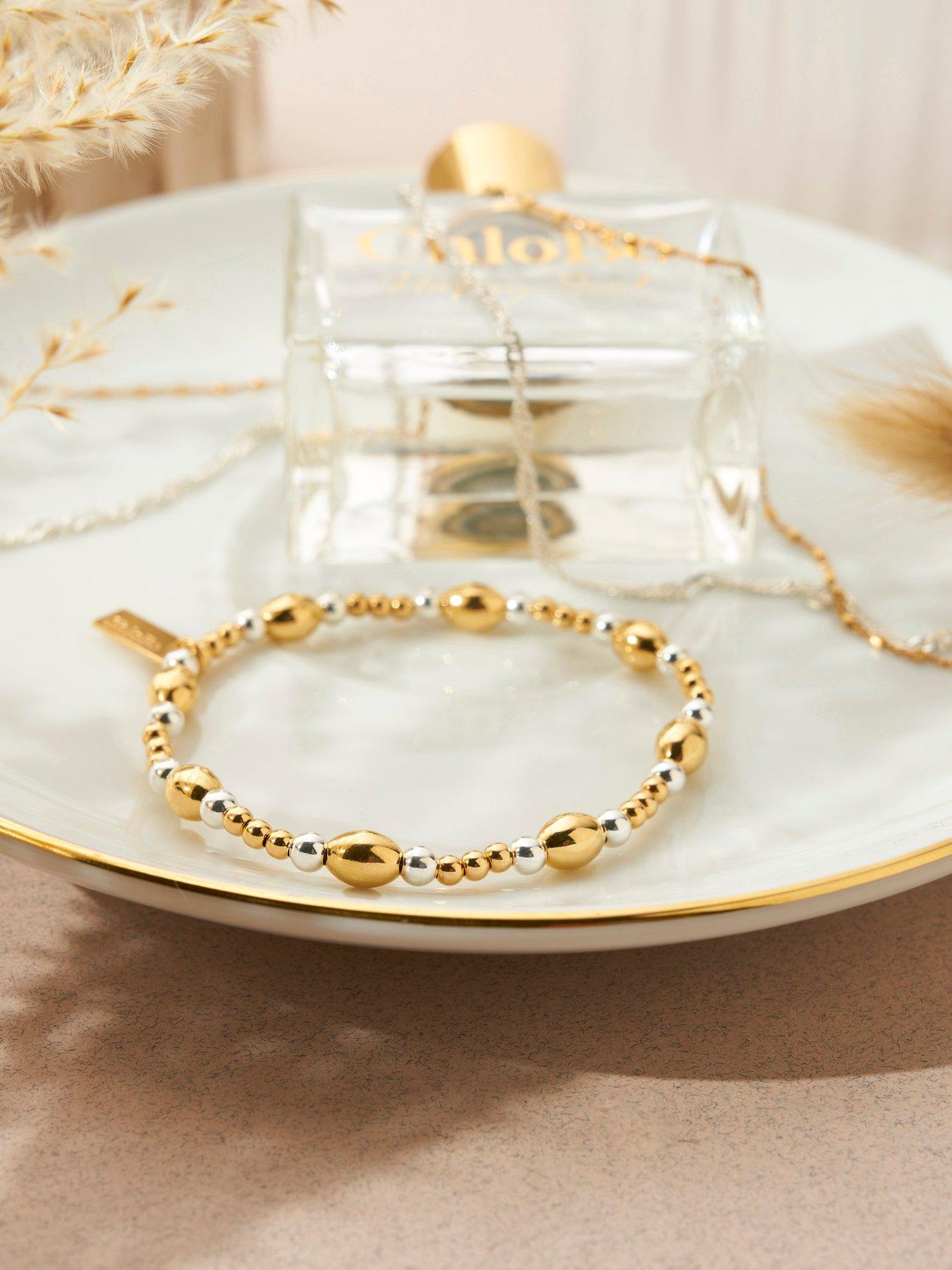 ChloBo Mixed Metal Cute Oval Bracelet