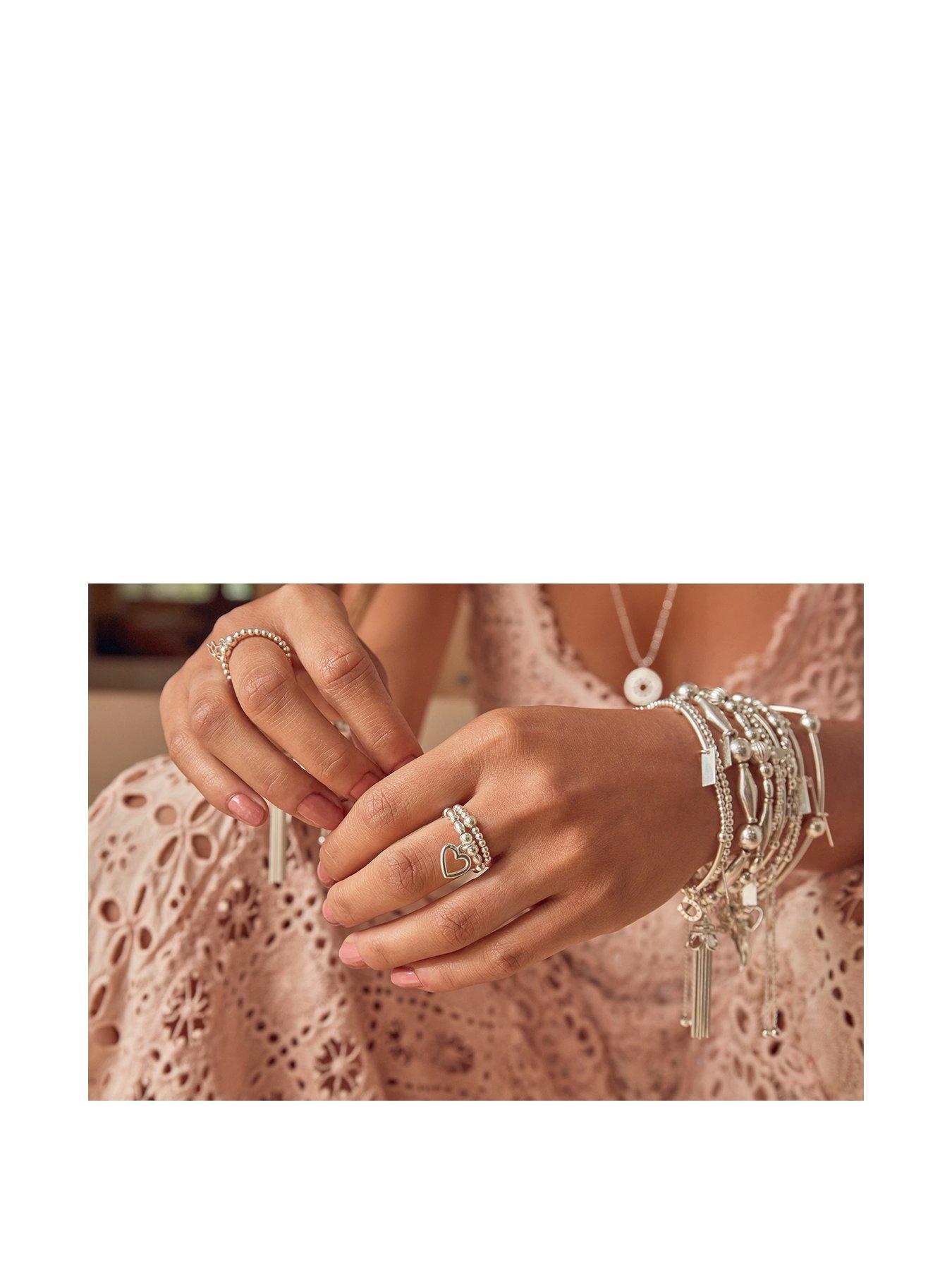  image of chlobo-mini-rice-open-heart-ring