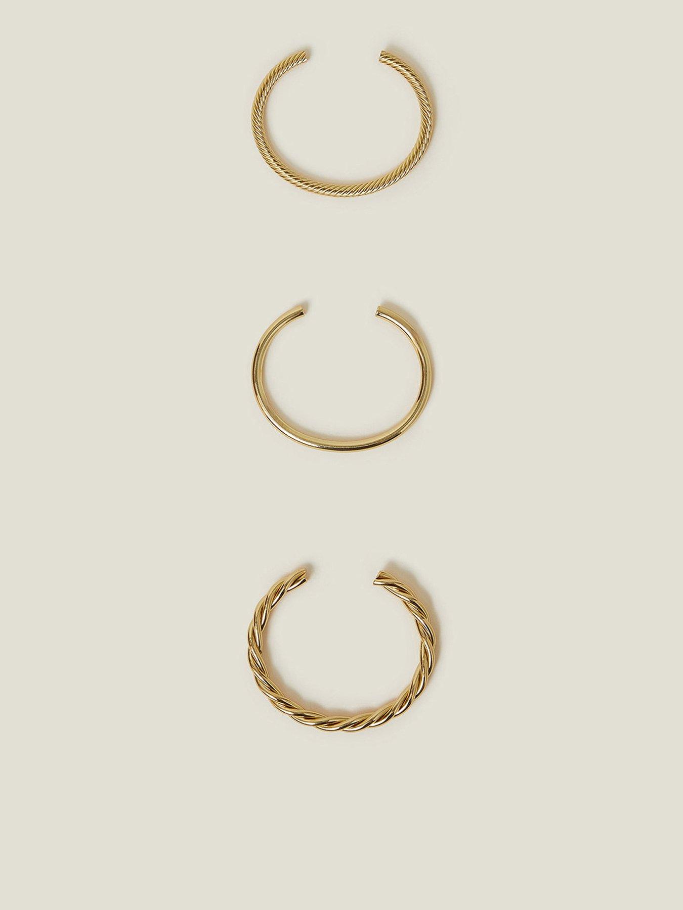 undefined 3-pack Twisted Bangles