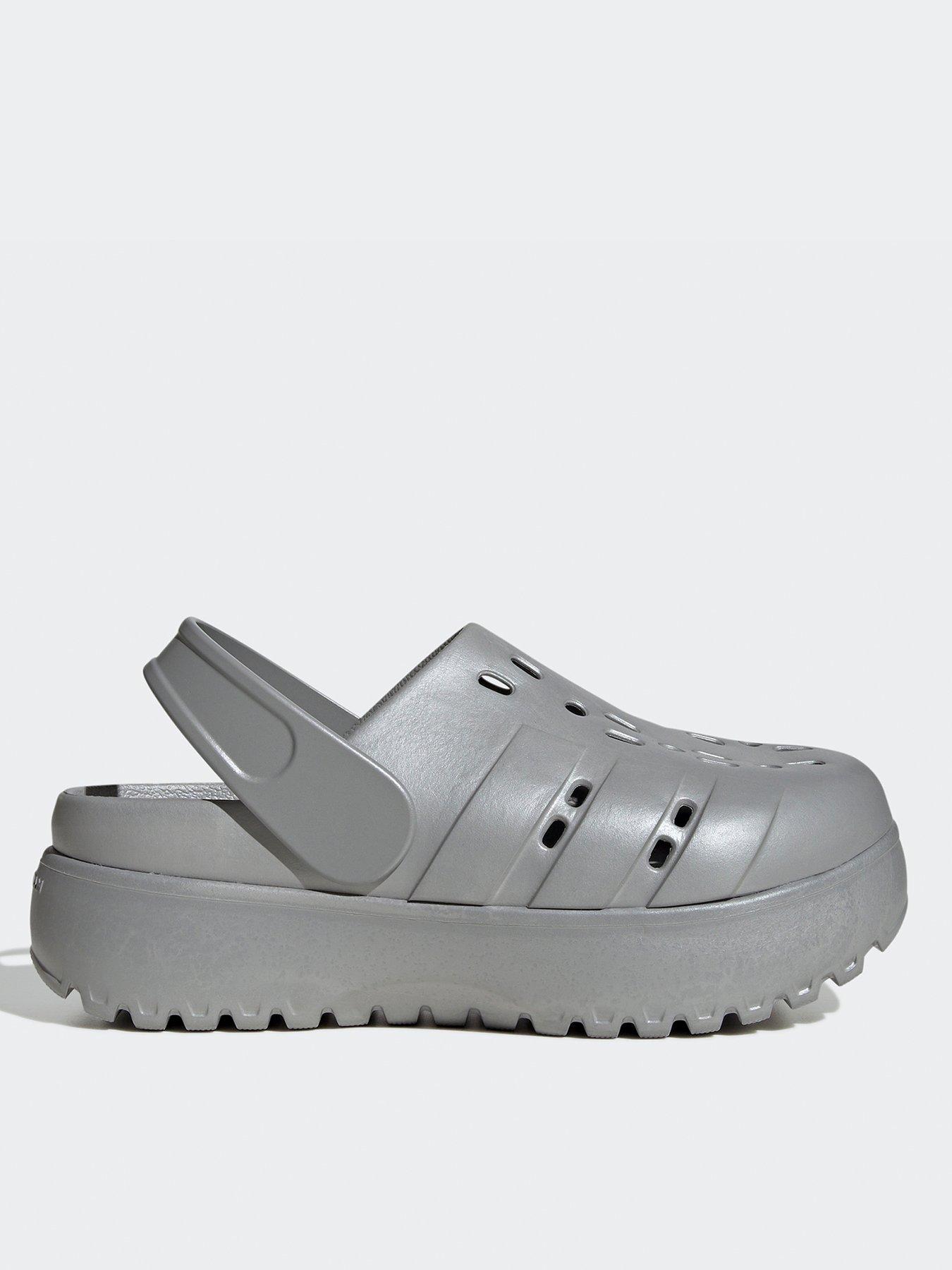 adidas-sportswear-womens-adilette-platform-clogs-grey