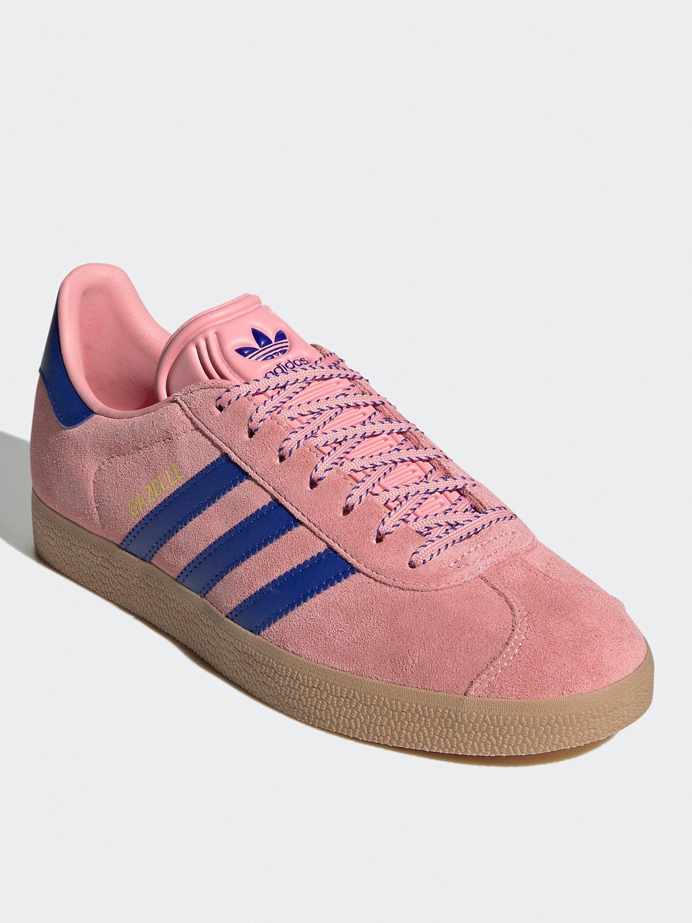 stillFront image of adidas-originals-womens-gazelle-trainers-pink