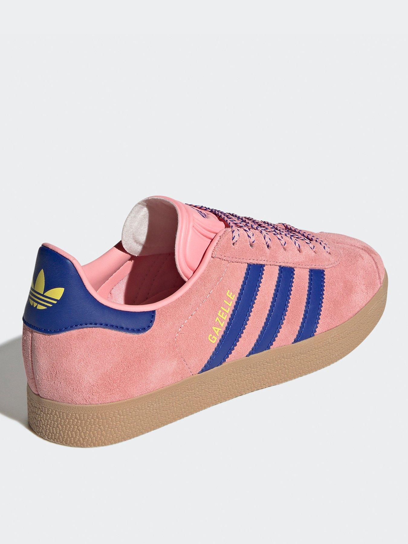  image of adidas-originals-womens-gazelle-trainers-pink