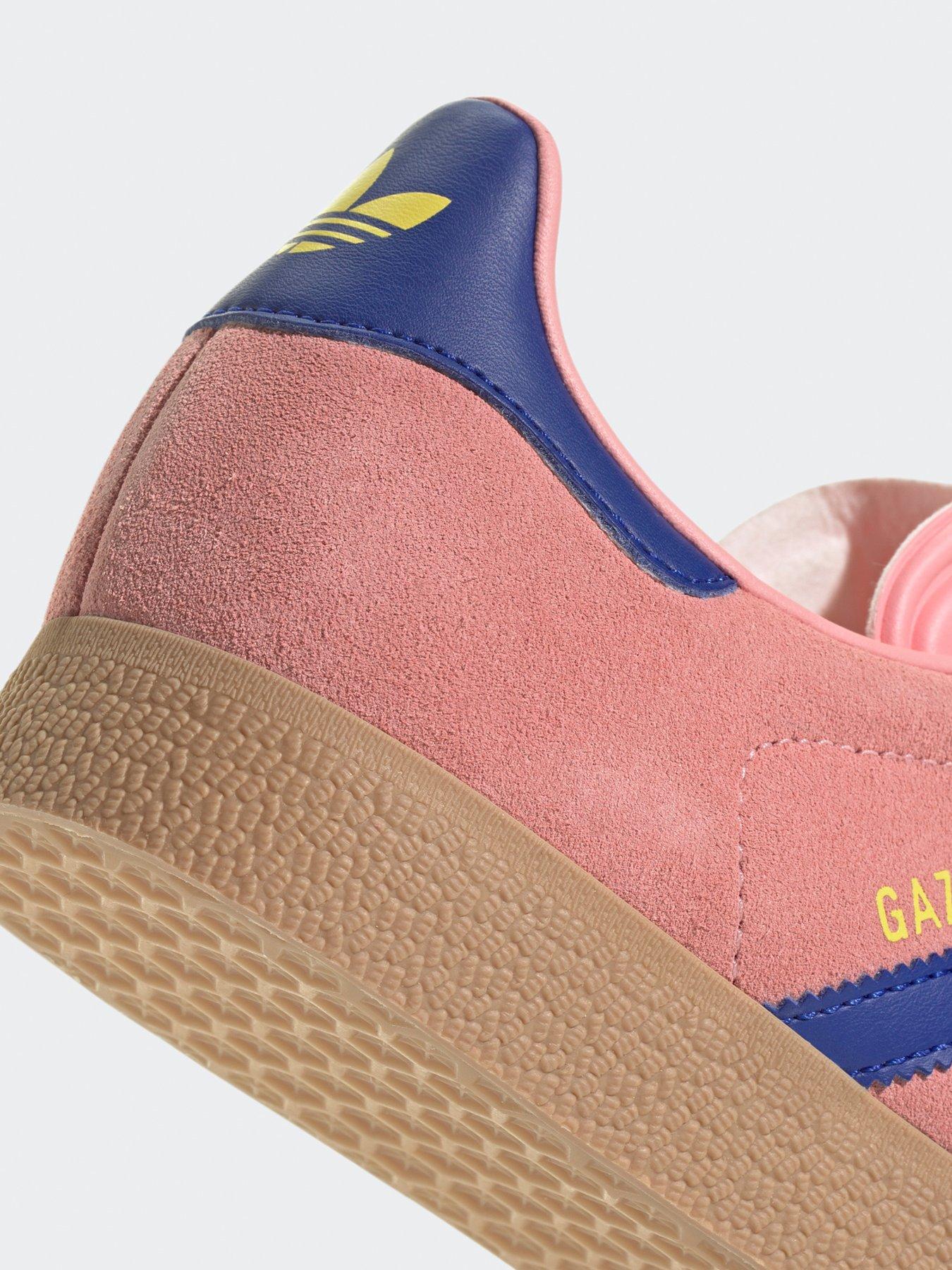  image of adidas-originals-womens-gazelle-trainers-pink