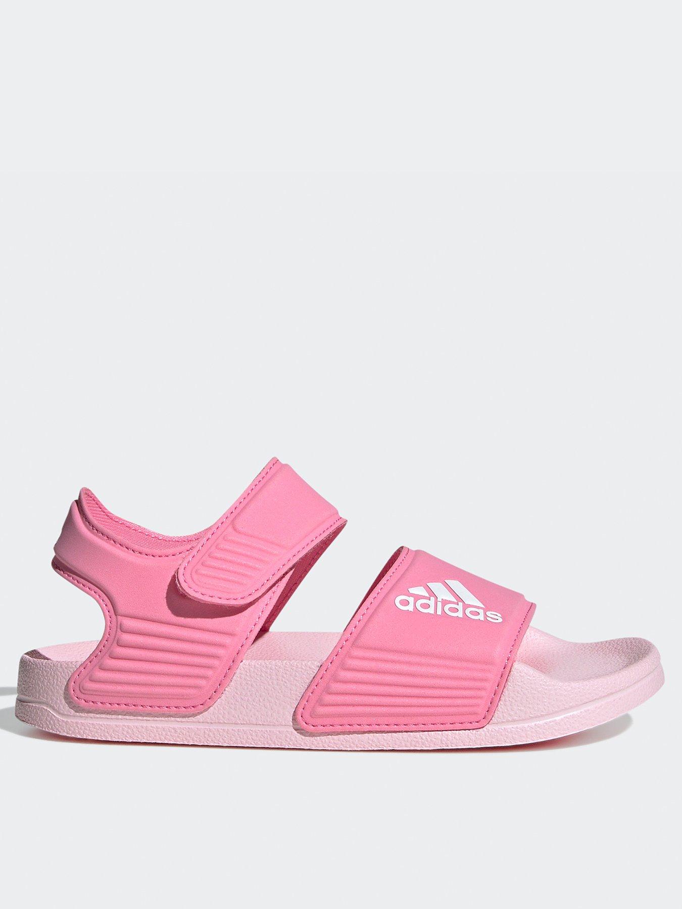 undefined Kids Unisex Adilette Sandals - Pink