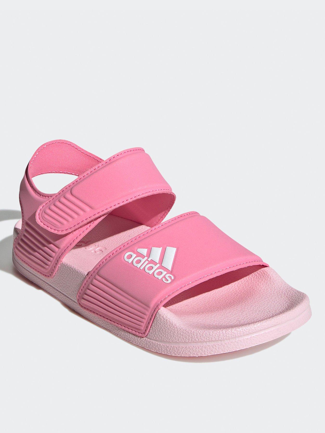 Image 2 of 6 of adidas Sportswear Kids Unisex Adilette Sandals - Pink