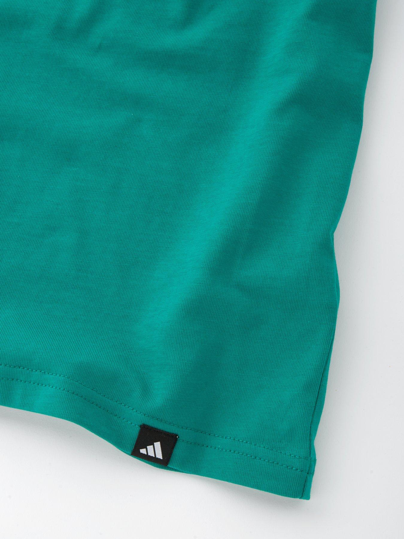  image of adidas-sportswear-junior-boys-fun-graphic-t-shirt-green
