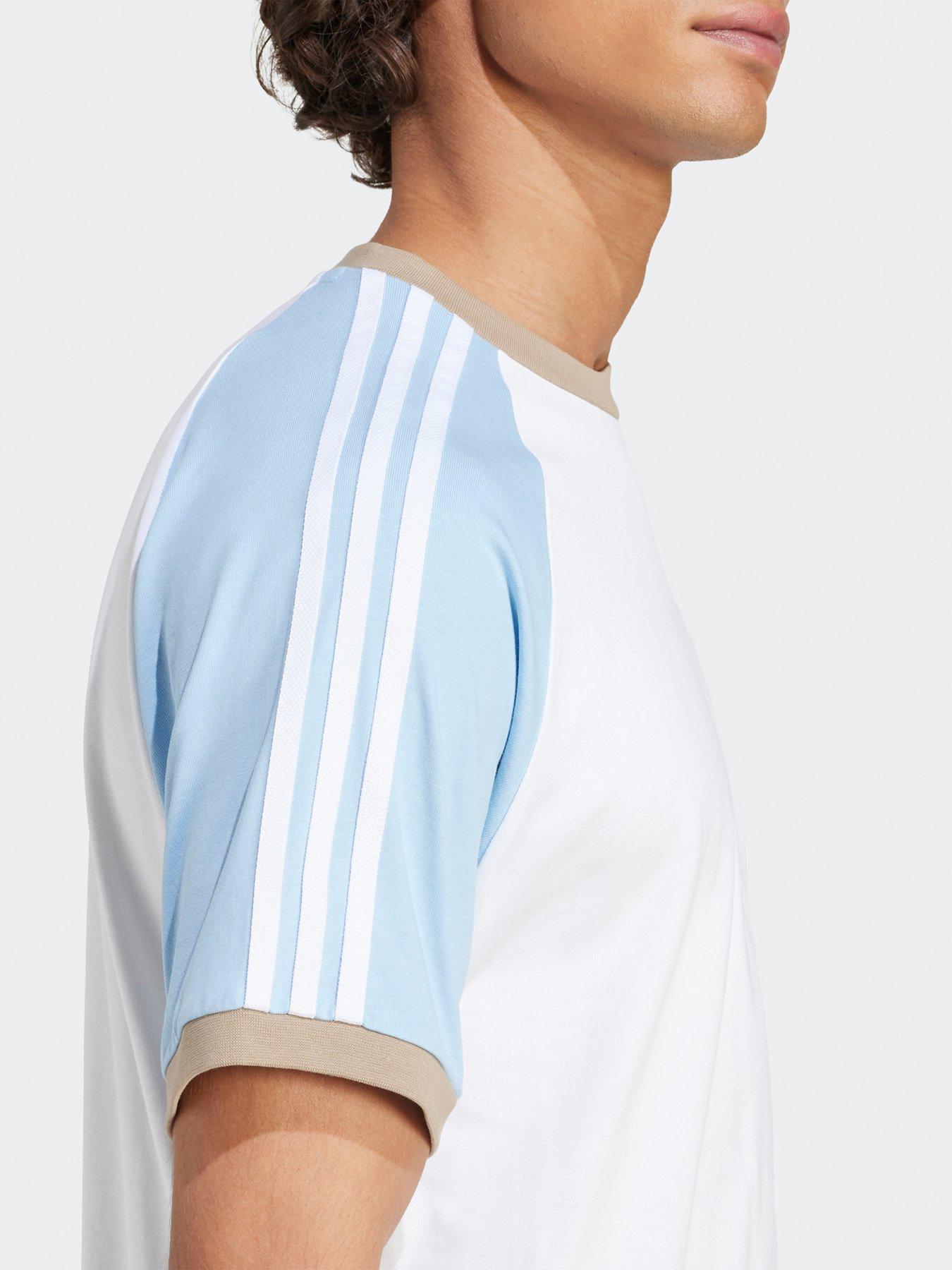 Image 5 of 5 of adidas Originals Mens Cali T-Shirt - White