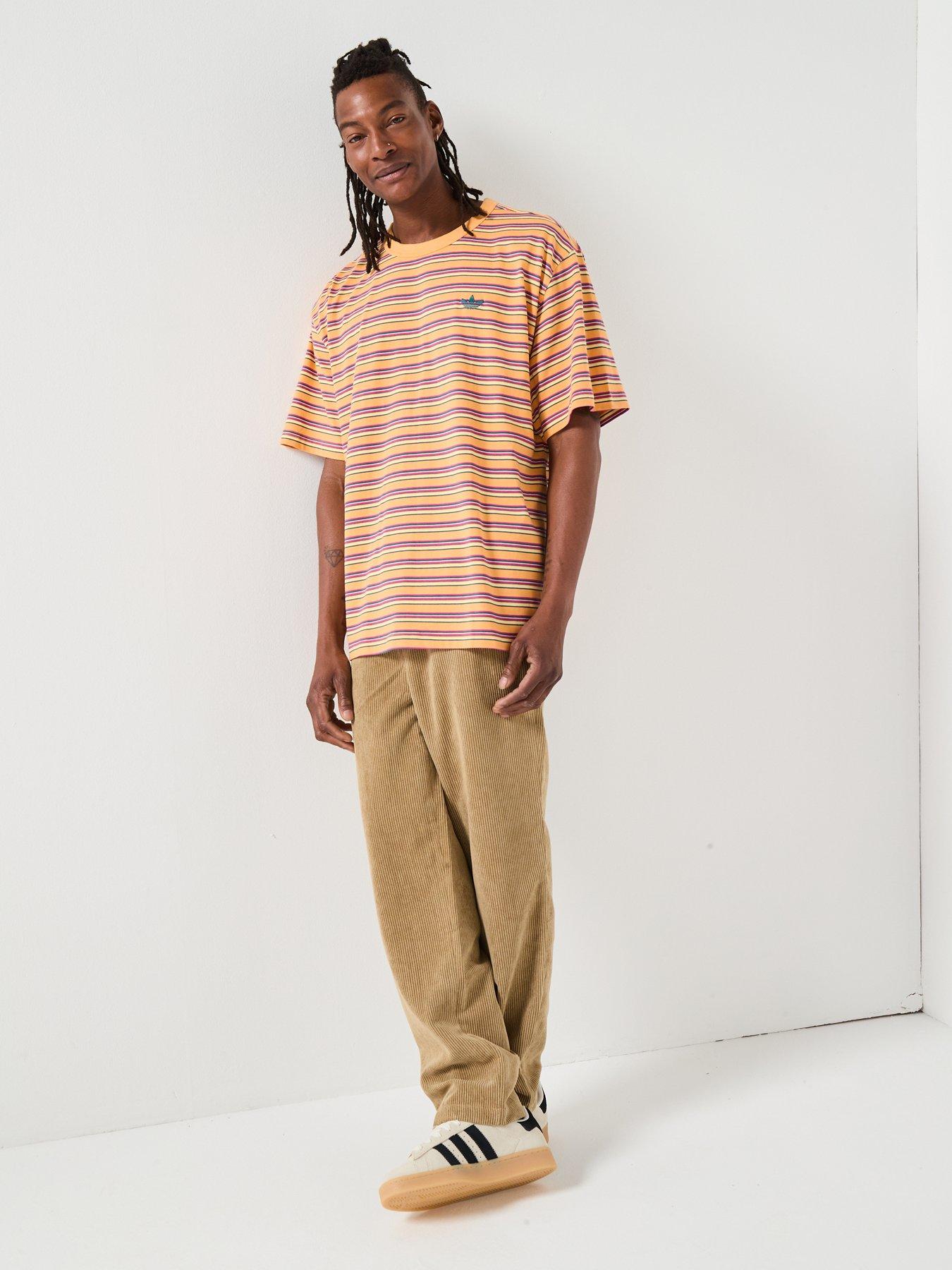 Image 3 of 6 of adidas Originals Mens Stripe T-Shirt - Multi