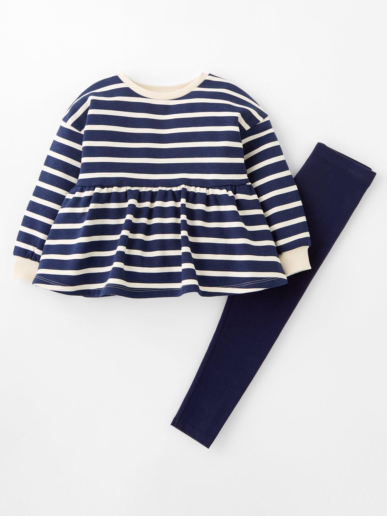  image of mini-v-by-very-girls-peplum-hem-sweat-and-legging-set-multi