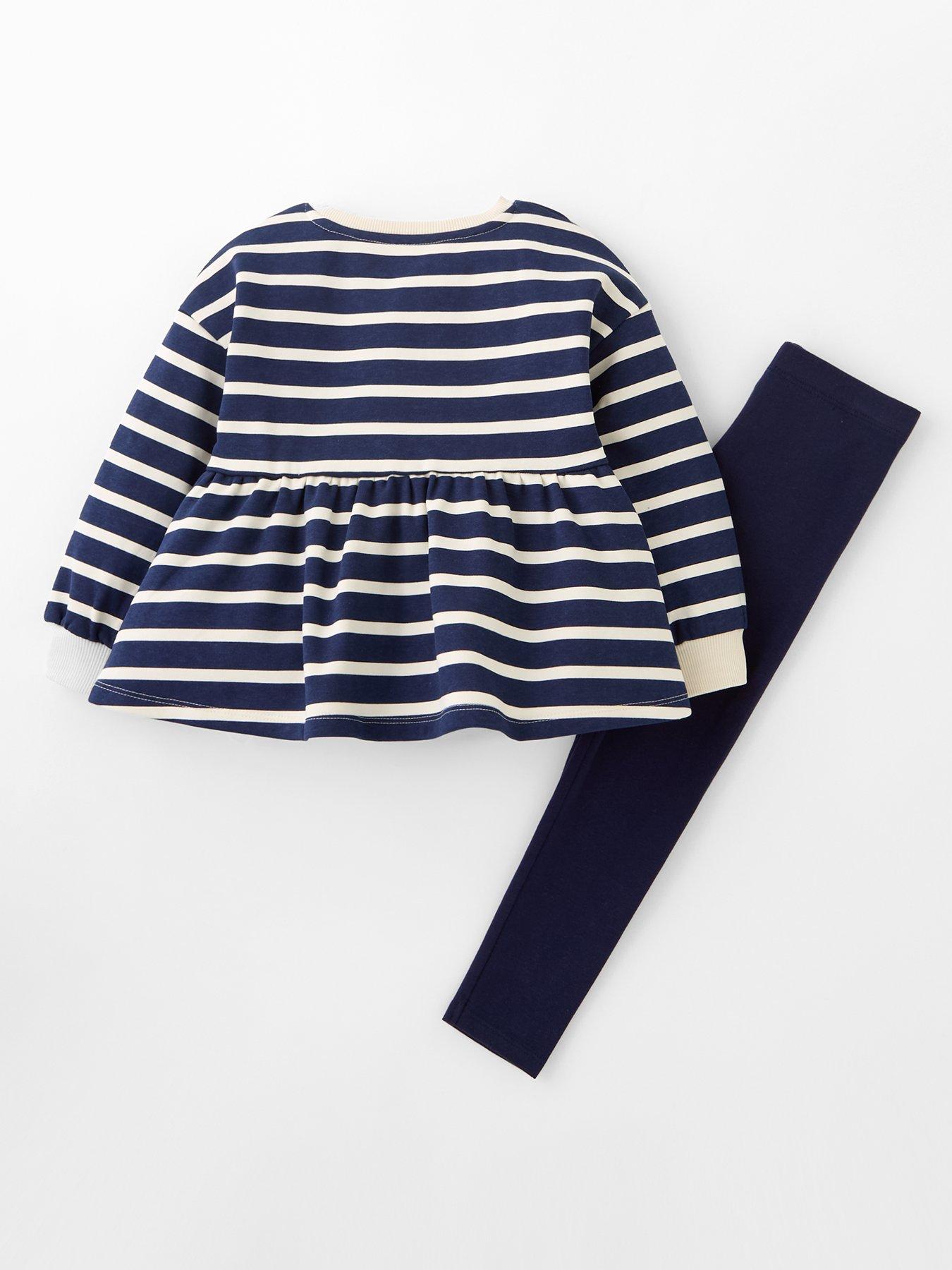  image of mini-v-by-very-girls-peplum-hem-sweat-and-legging-set-multi