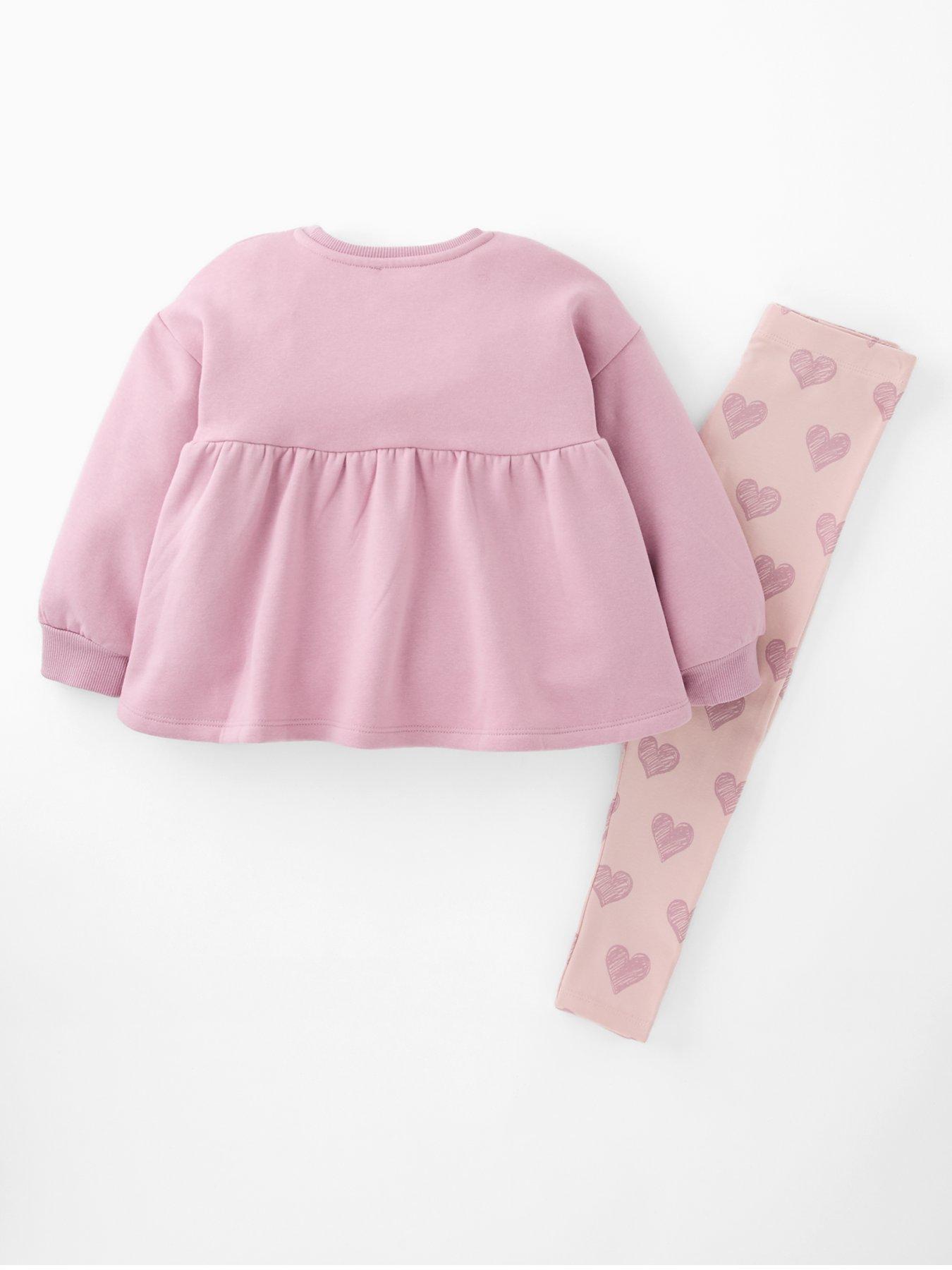 back image of mini-v-by-very-girls-peplum-hem-sweat-and-legging-set-multi