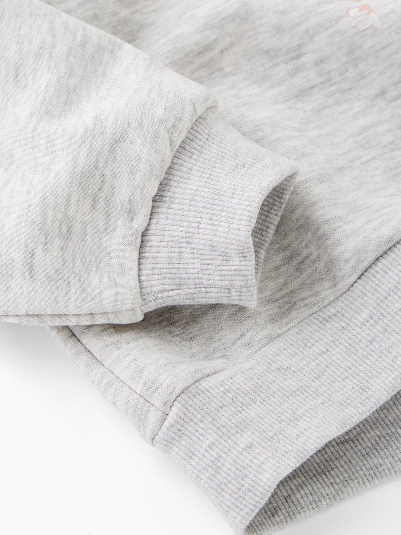  image of mini-v-by-very-girls-oversized-floral-sweat-multi