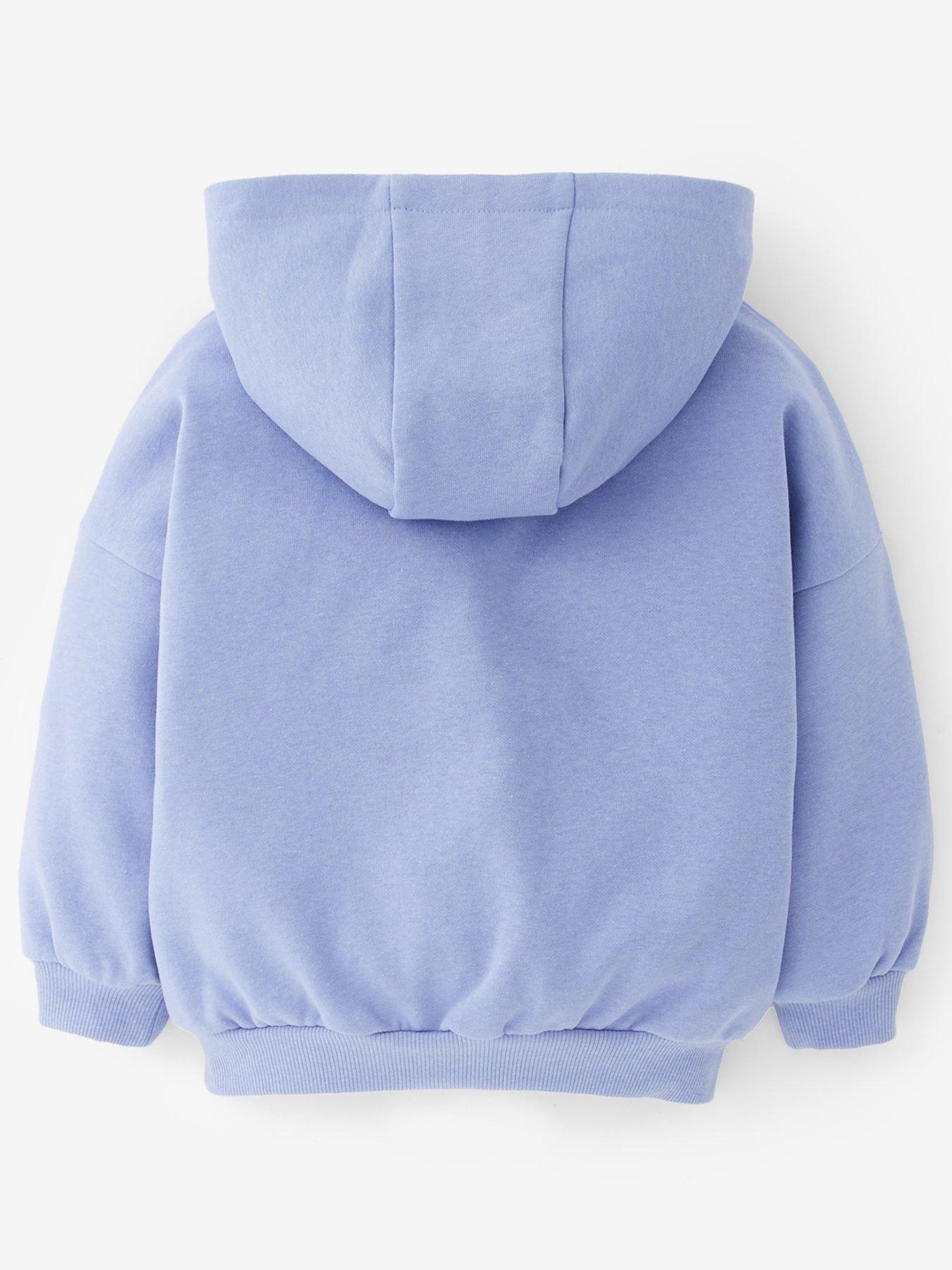 Image 2 of 4 of Mini V by Very Girls Hoodie Matching Set - Blue