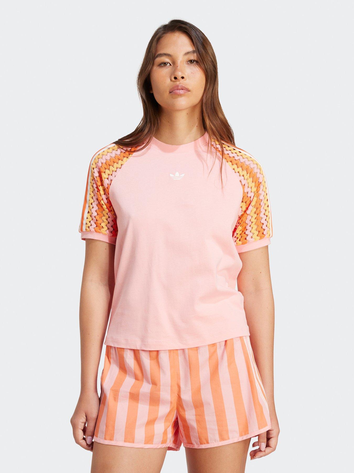 undefined Womens Summer Glow Cali T-Shirt - Pink