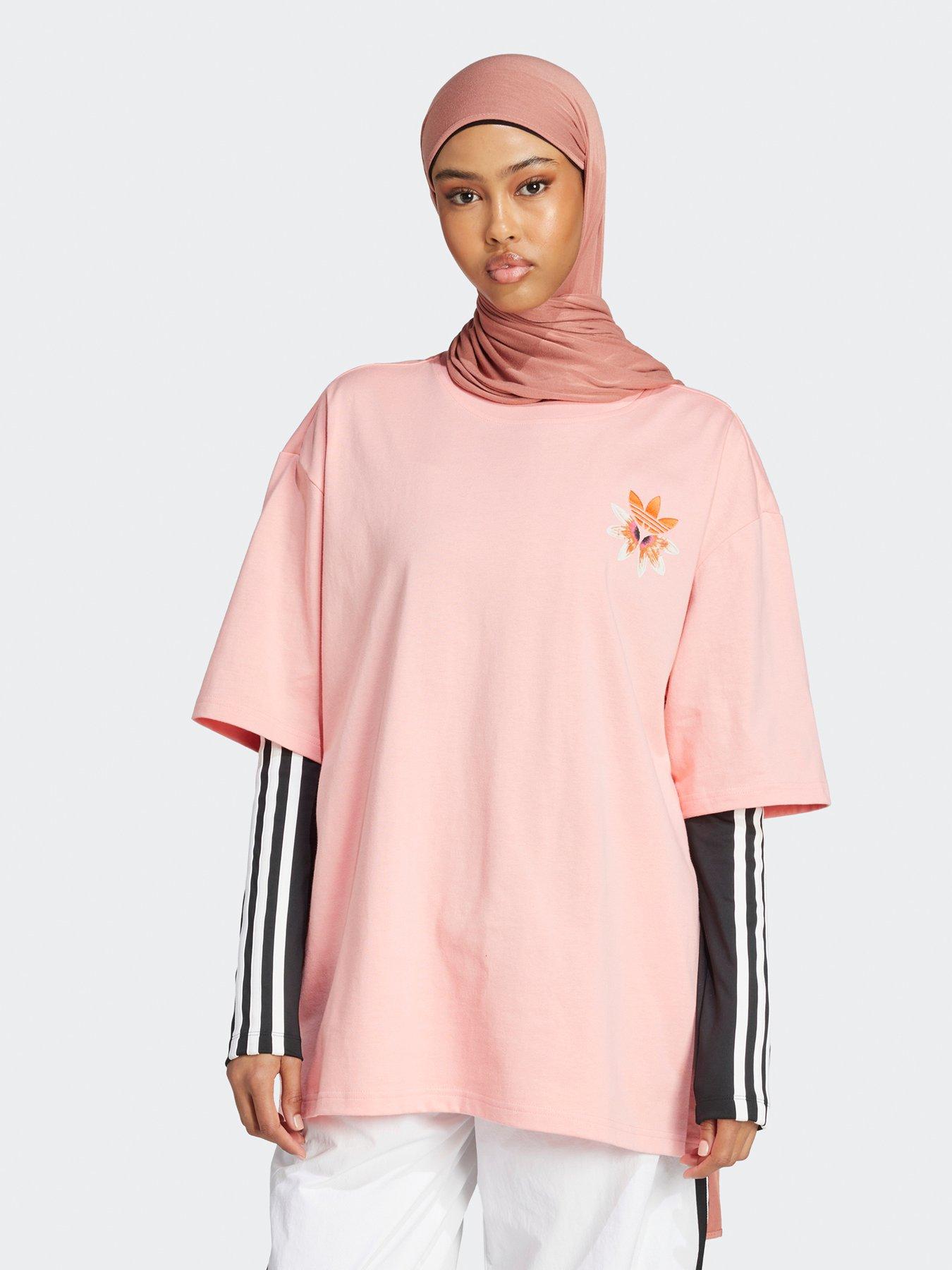 undefined Womens Summer Glow Graphic T-Shirt - Pink