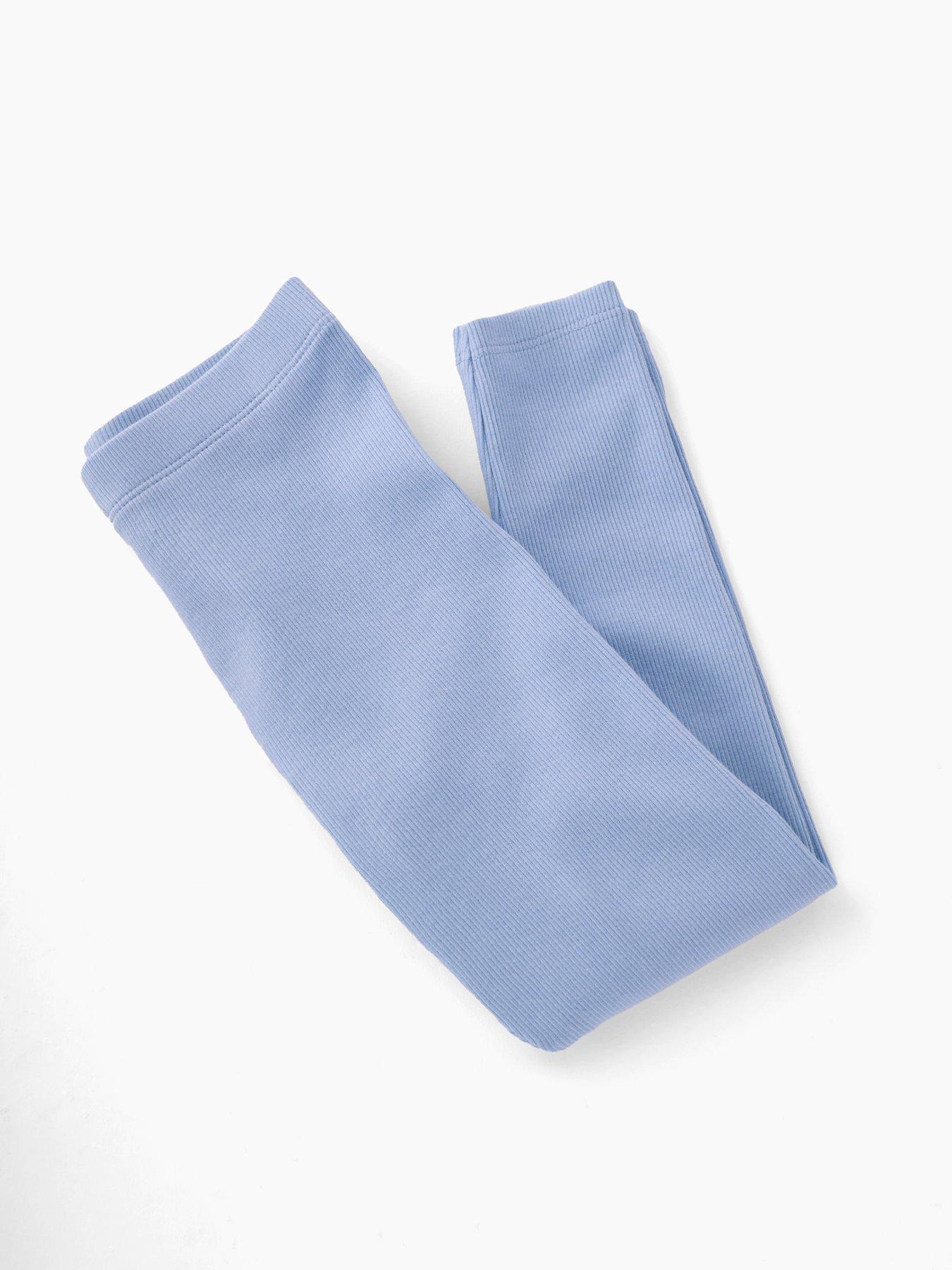 Image 4 of 4 of Mini V by Very Girls Rib Legging - Blue