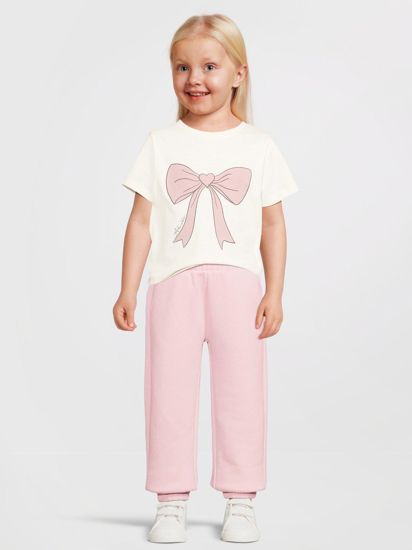 Image 3 of 5 of Mini V by Very Girls Joggers - Pink