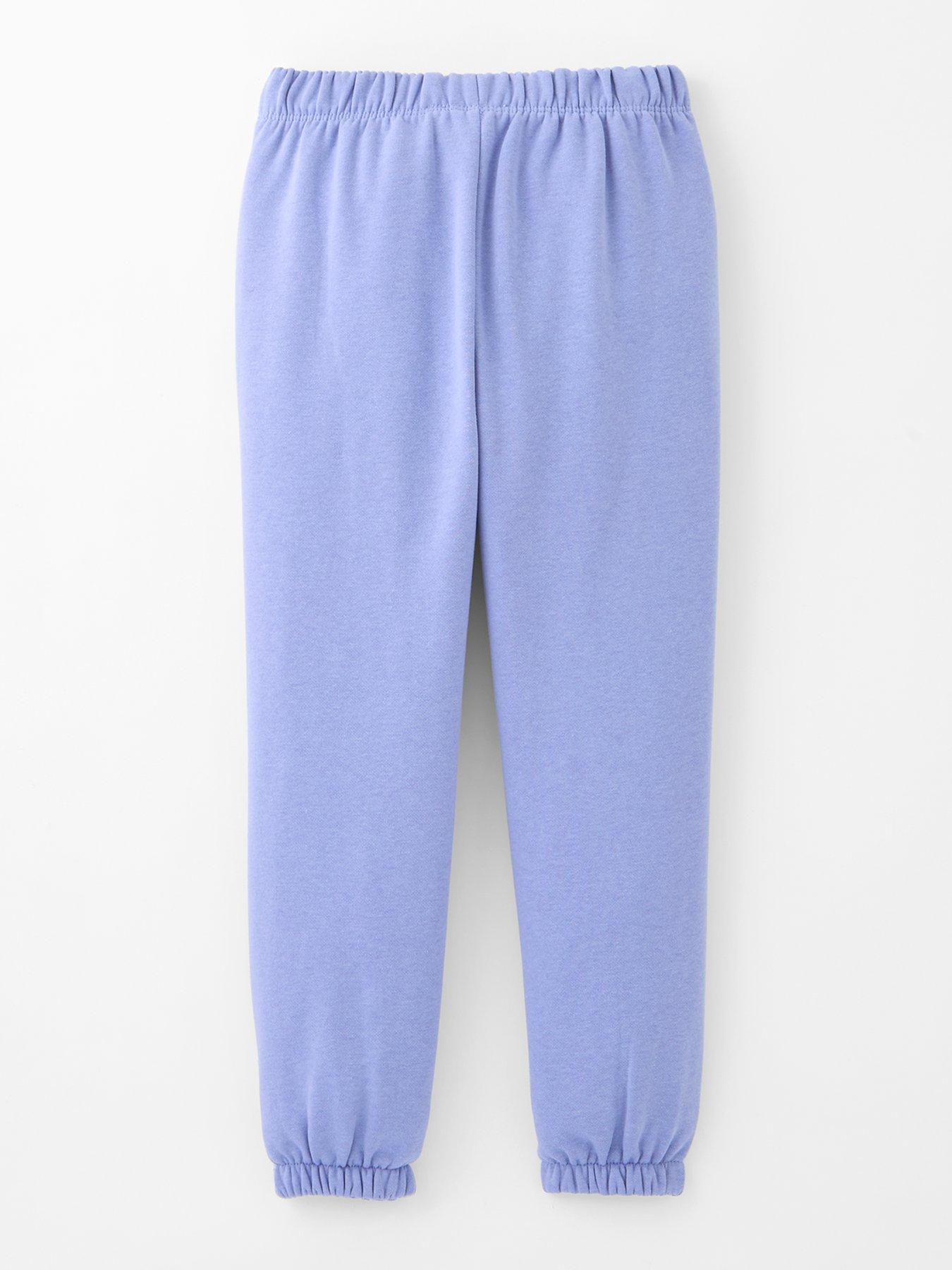 back image of mini-v-by-very-girls-joggers-blue