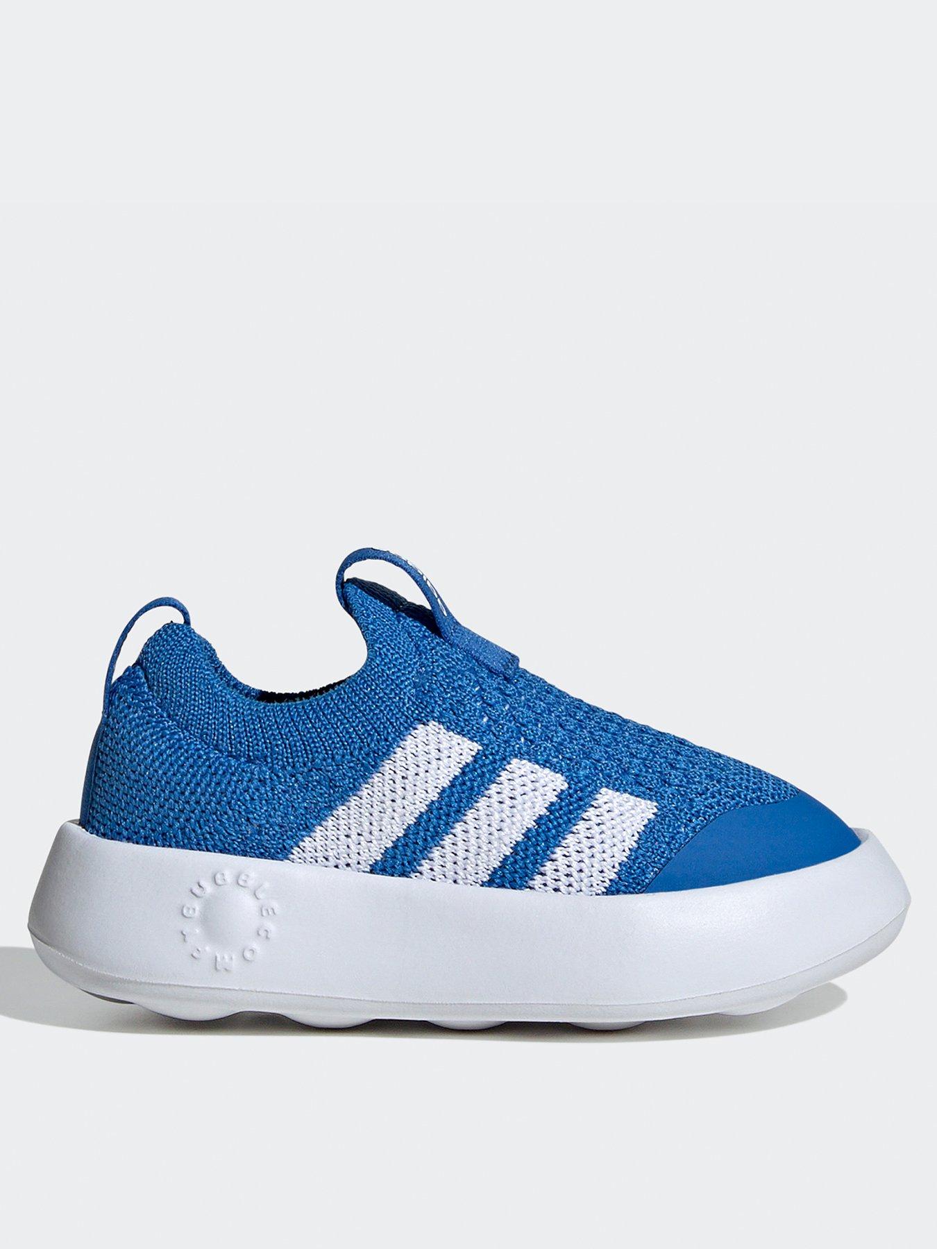 adidas-sportswear-infant-unisex-bubblecomfy-trainers-blue
