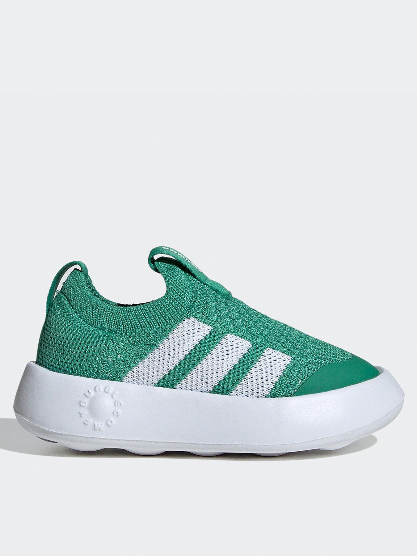 adidas-sportswear-infant-unisex-bubblecomfy-trainers-green