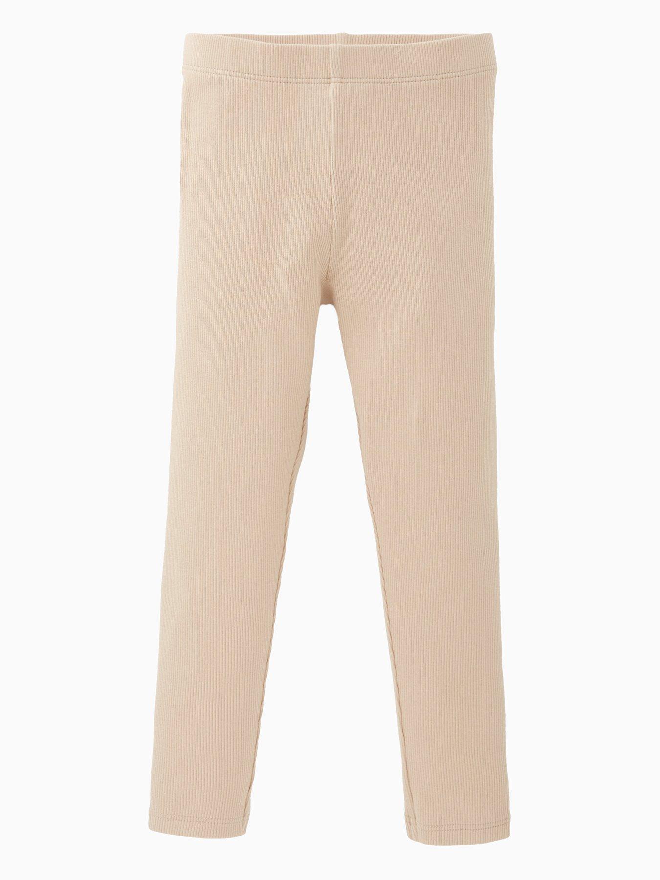 Mini V by Very Girls Rib Legging - Stone