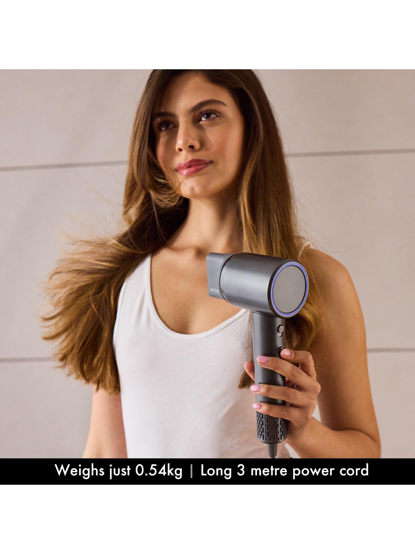 image of aircraft-airmotion-ionic-hair-dryer-with-digital-motor-amp-heatpulse-grey